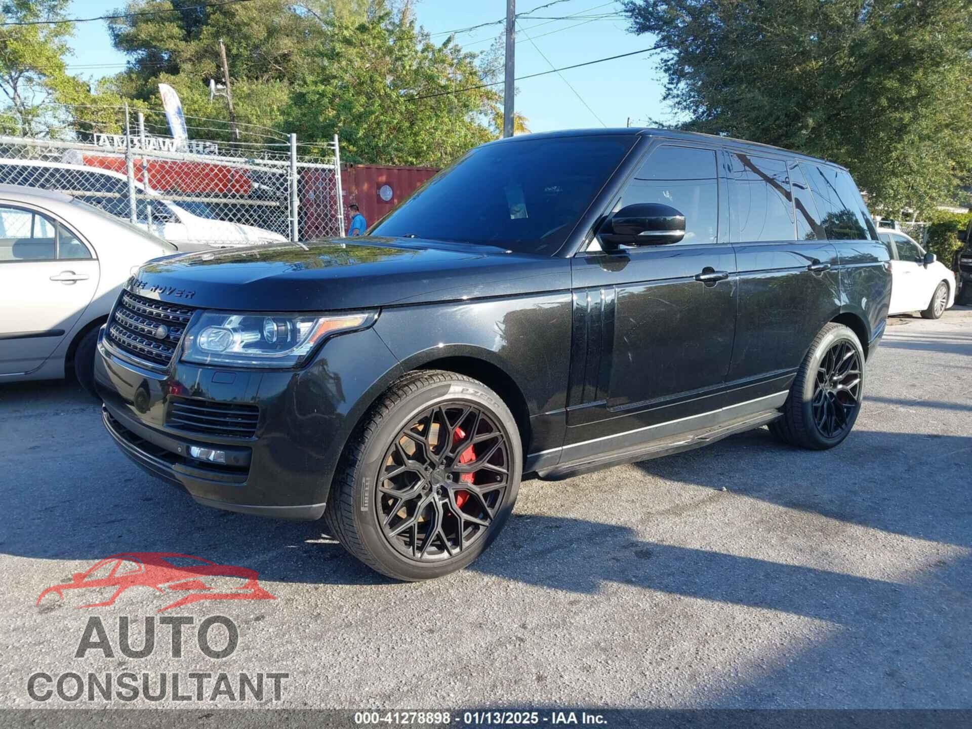 LAND ROVER RANGE ROVER 2014 - SALGS2EFXEA135563