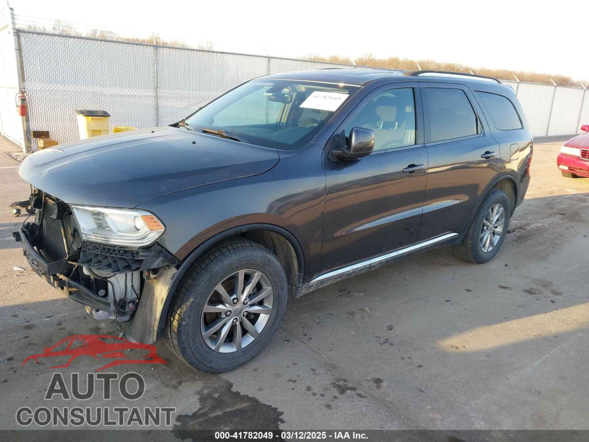 DODGE DURANGO 2017 - 1C4RDJAG4HC686857