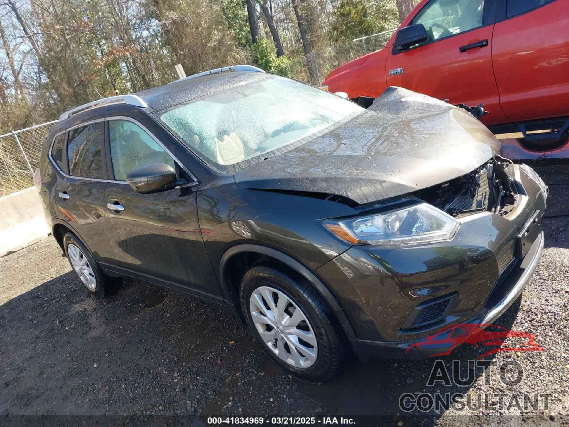 NISSAN ROGUE 2016 - KNMAT2MV0GP645682