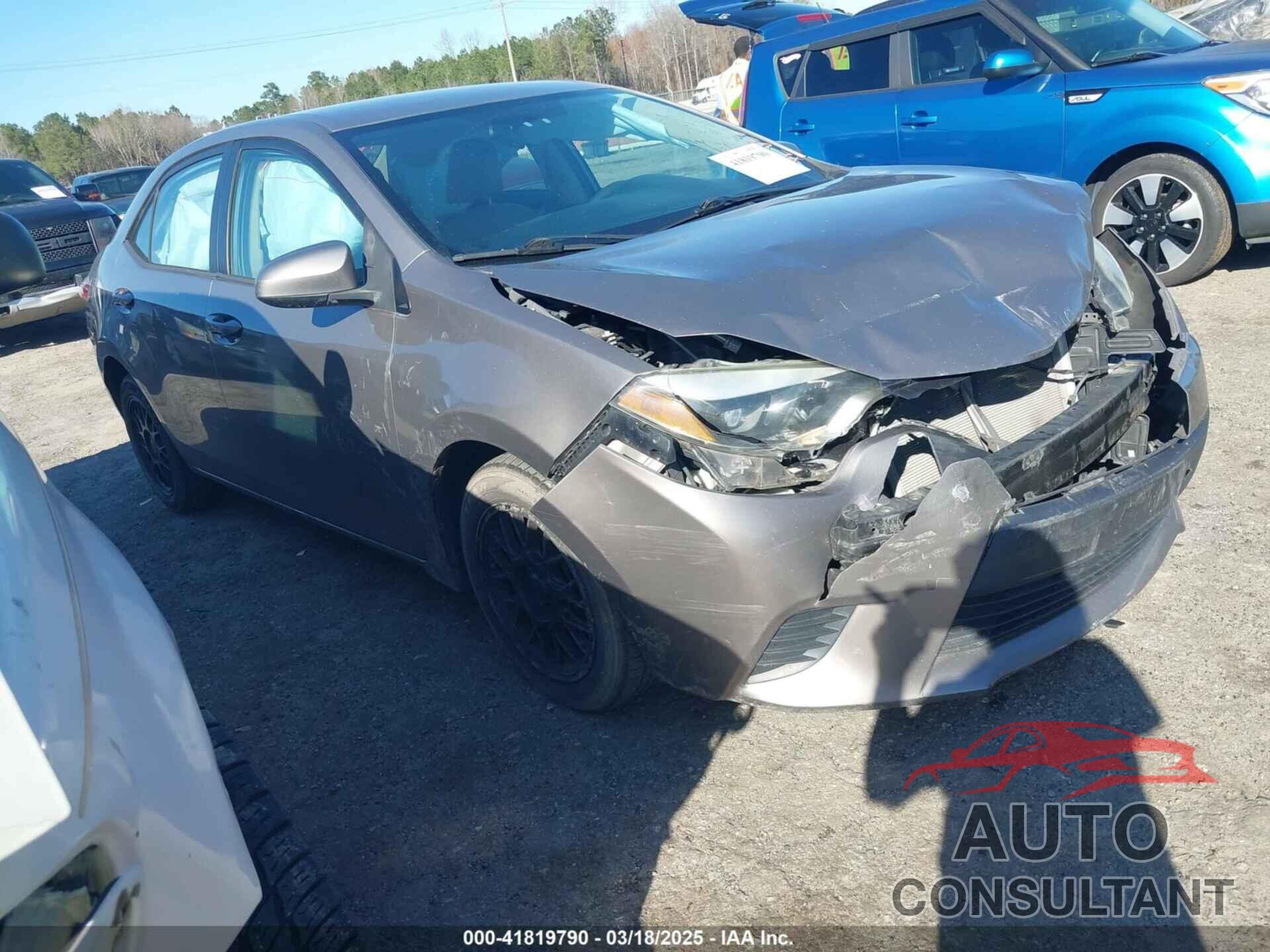 TOYOTA COROLLA 2014 - 2T1BURHE6EC101817