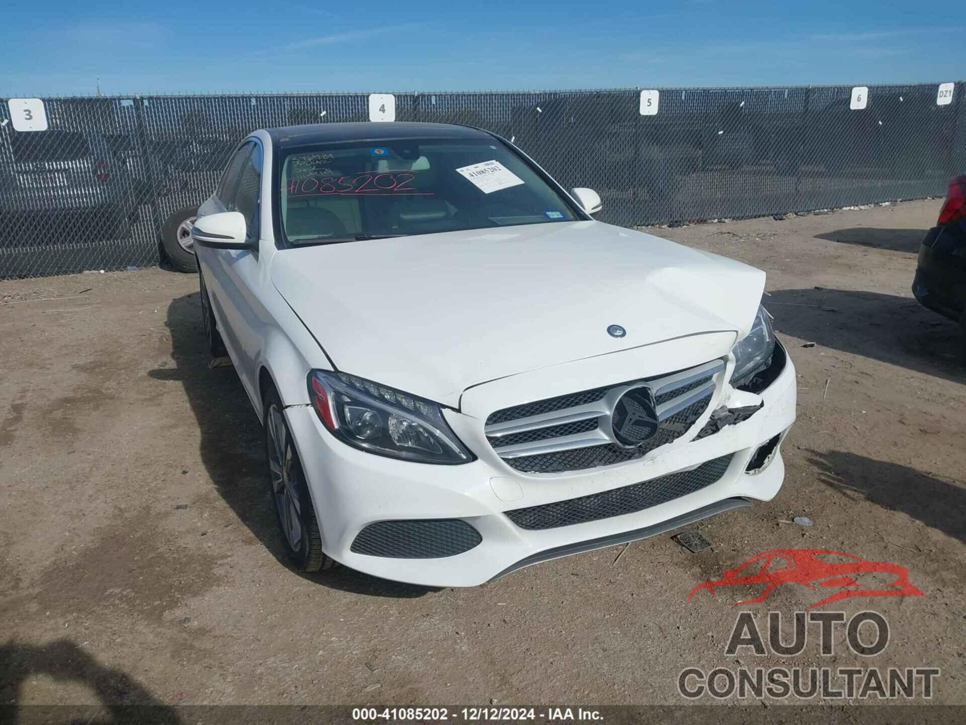 MERCEDES-BENZ C 300 2016 - 55SWF4KB8GU177579