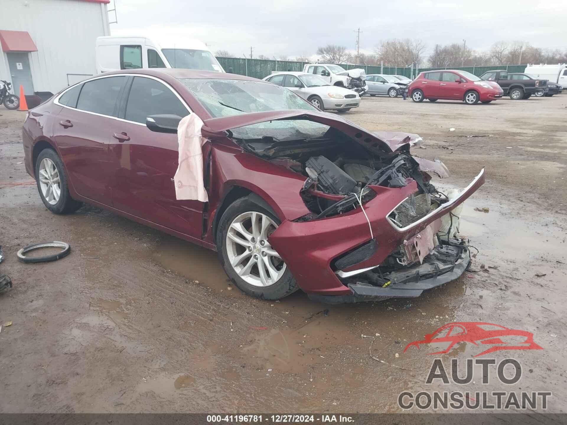 CHEVROLET MALIBU 2016 - 1G1ZE5ST4GF328051