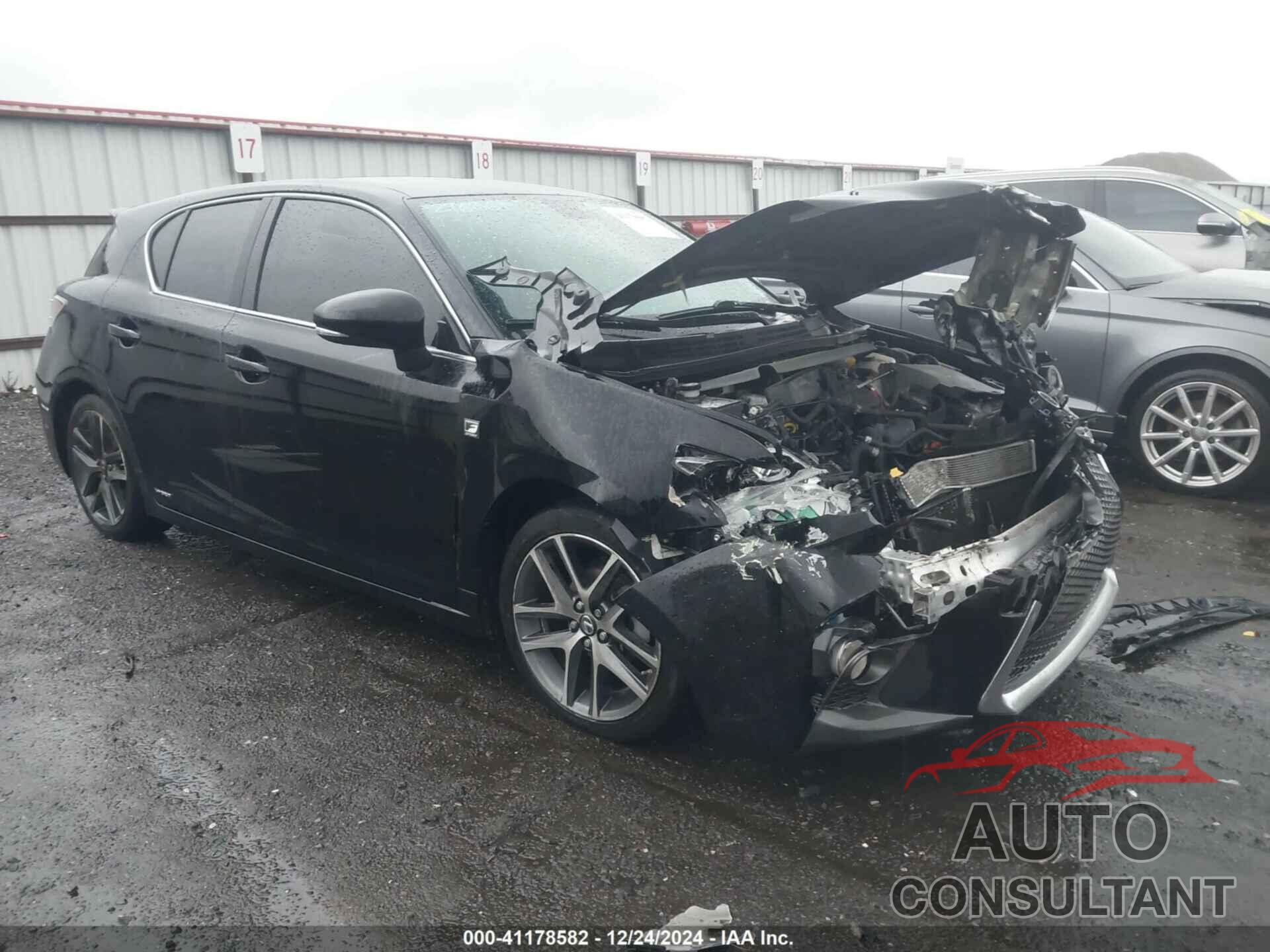 LEXUS CT 200H 2017 - JTHKD5BH0H2296861