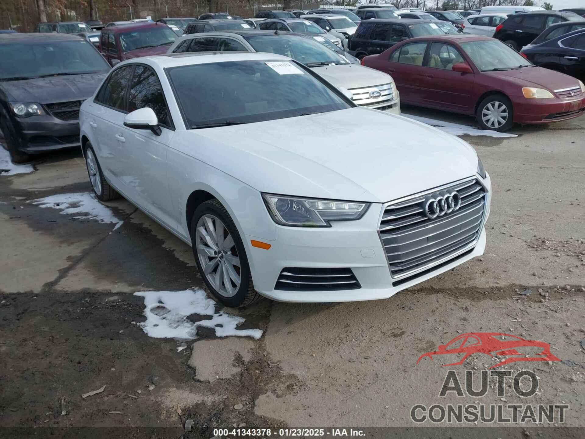 AUDI A4 2017 - WAUGMAF46HA159515