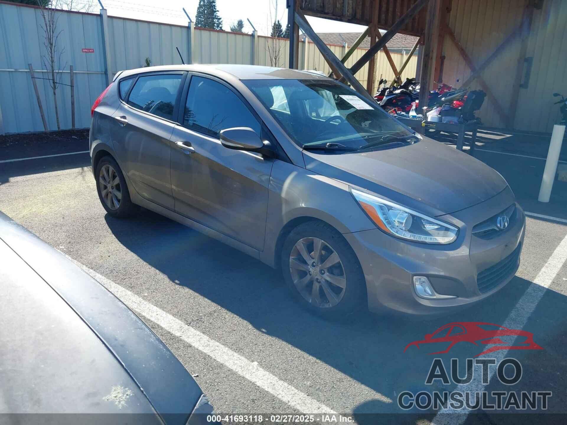 HYUNDAI ACCENT 2014 - KMHCU5AE3EU150981
