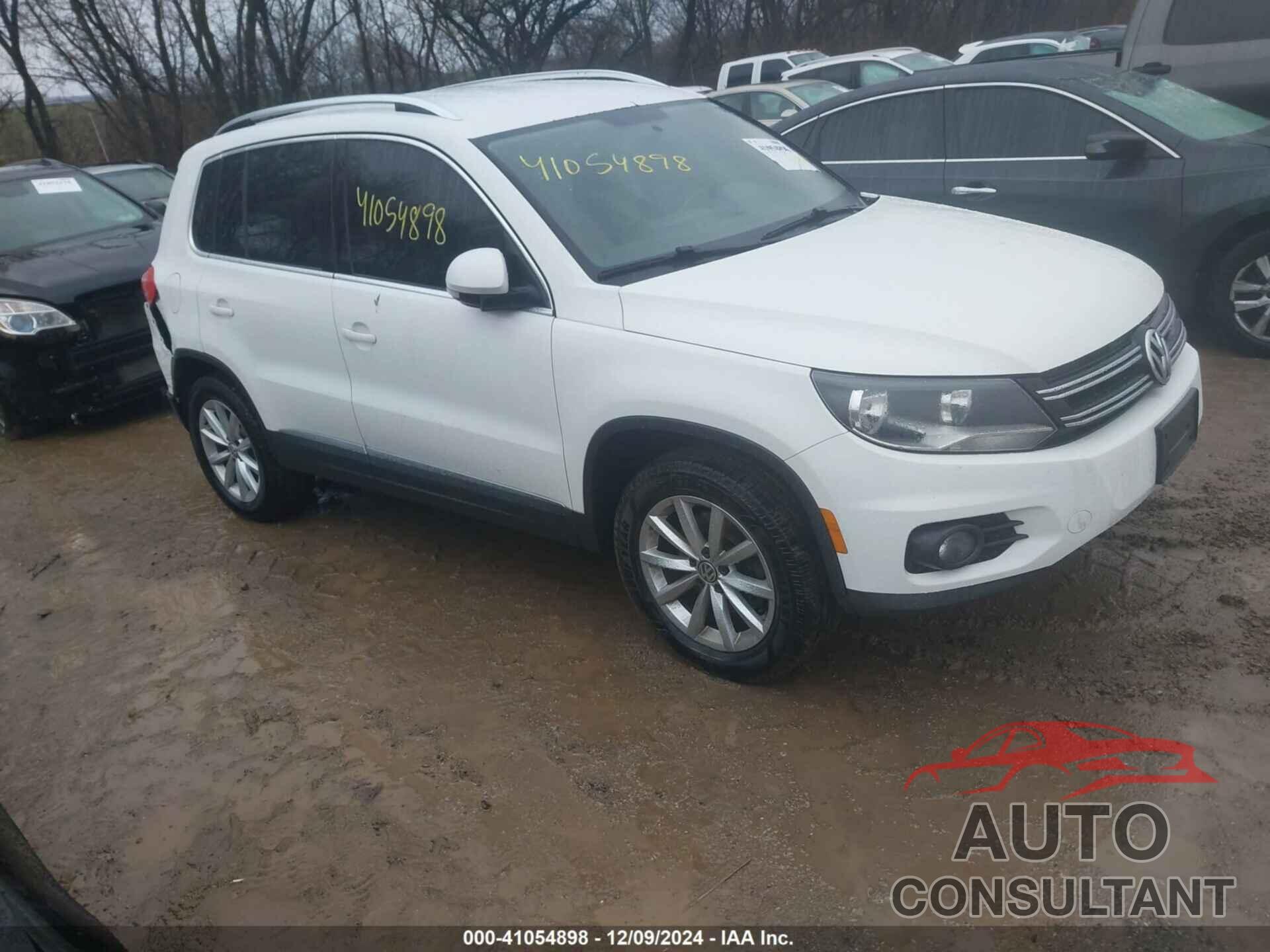 VOLKSWAGEN TIGUAN 2012 - WVGBV7AX8CW548811