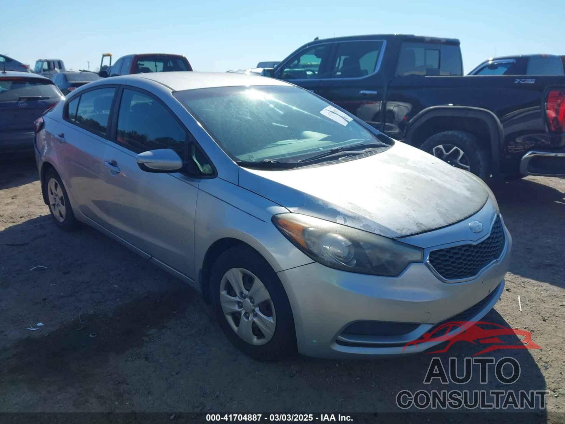 KIA FORTE 2014 - KNAFK4A62E5142338