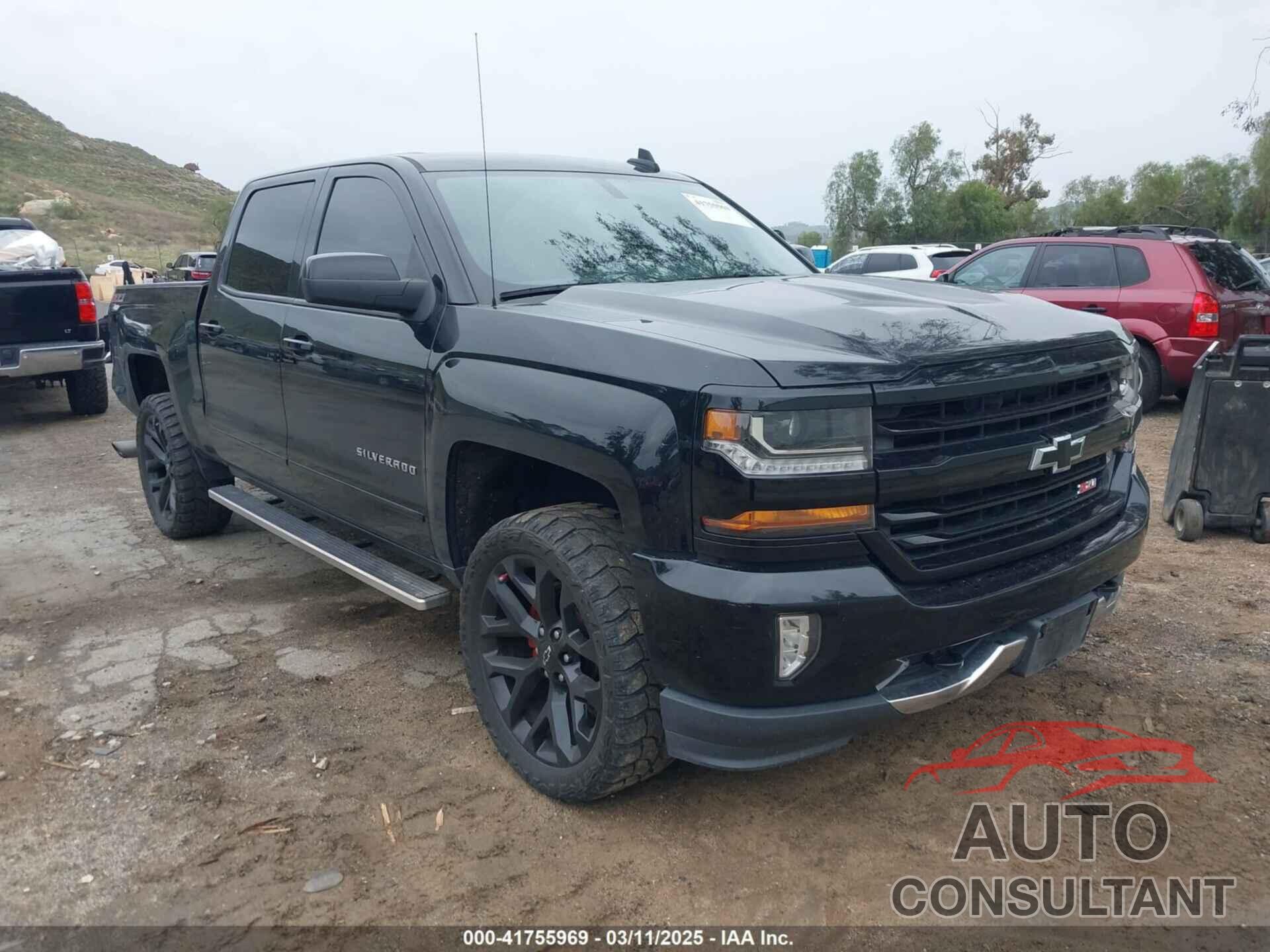 CHEVROLET SILVERADO 1500 2017 - 3GCUKREC7HG474876