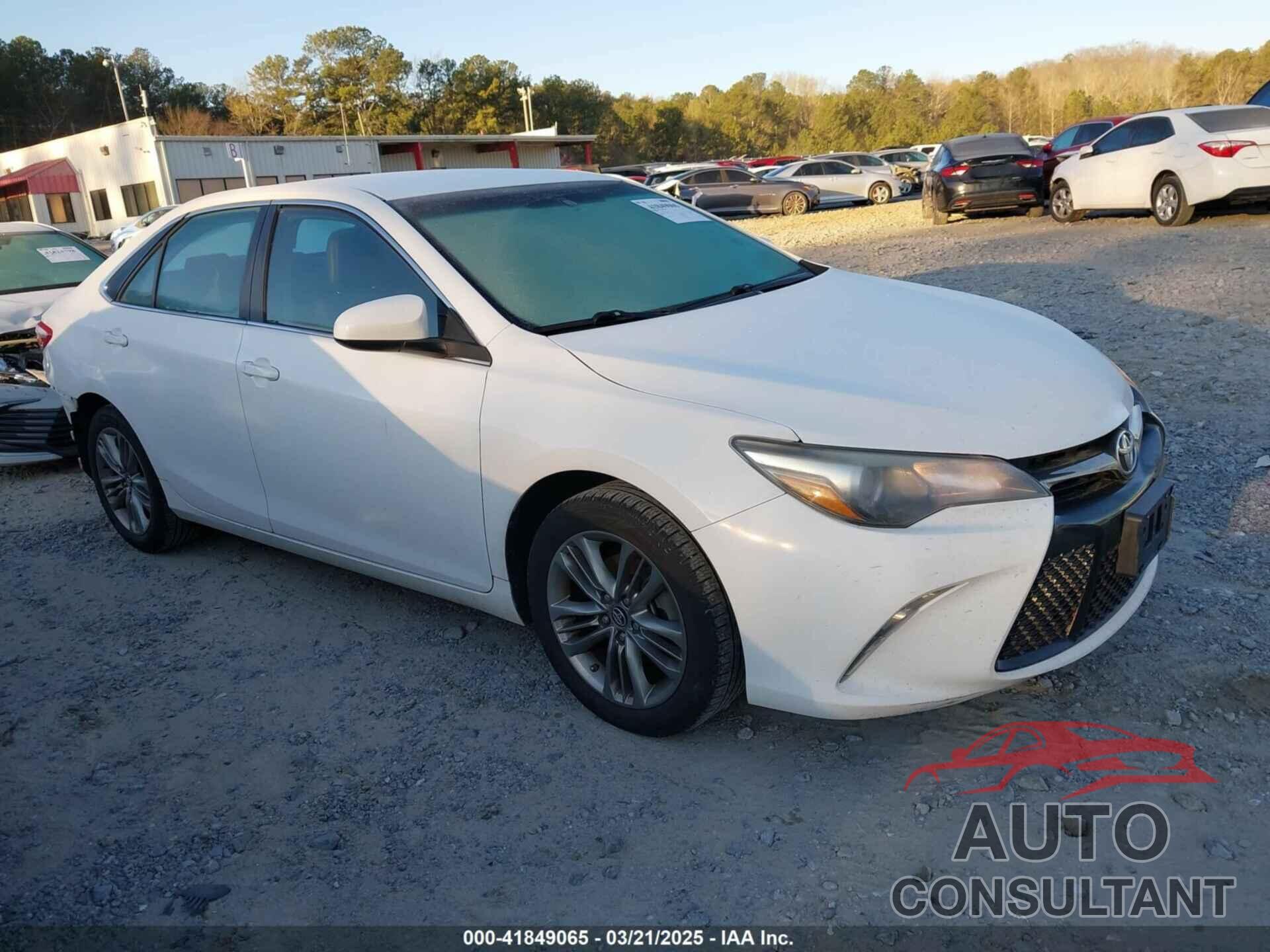 TOYOTA CAMRY 2016 - 4T1BF1FK1GU584039