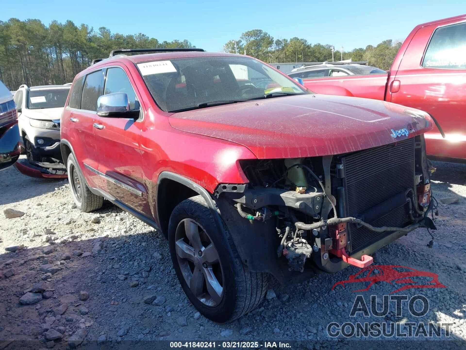 JEEP GRAND CHEROKEE 2012 - 1C4RJFCG1CC249135