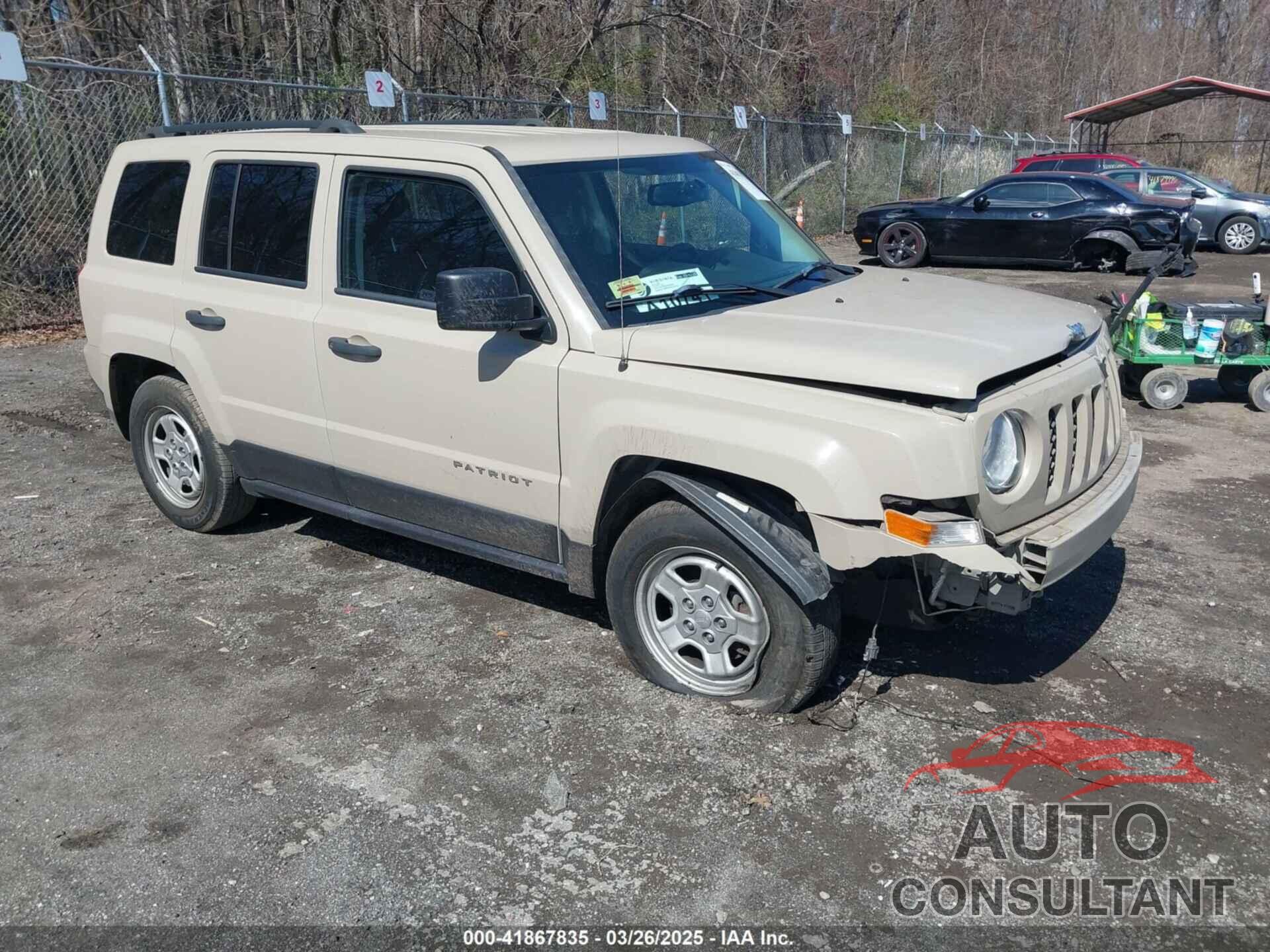 JEEP PATRIOT 2016 - 1C4NJPBA0GD800396