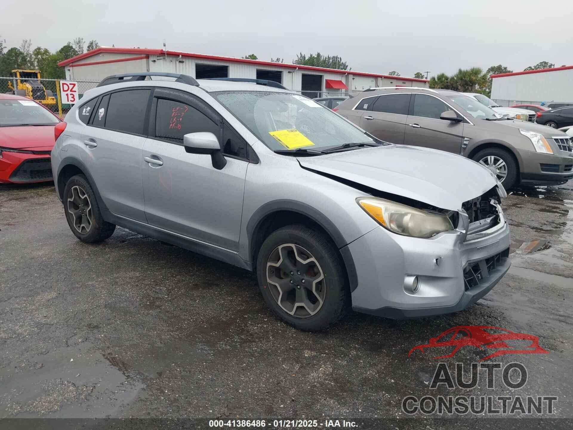 SUBARU XV CROSSTREK 2015 - JF2GPACC1FH290847