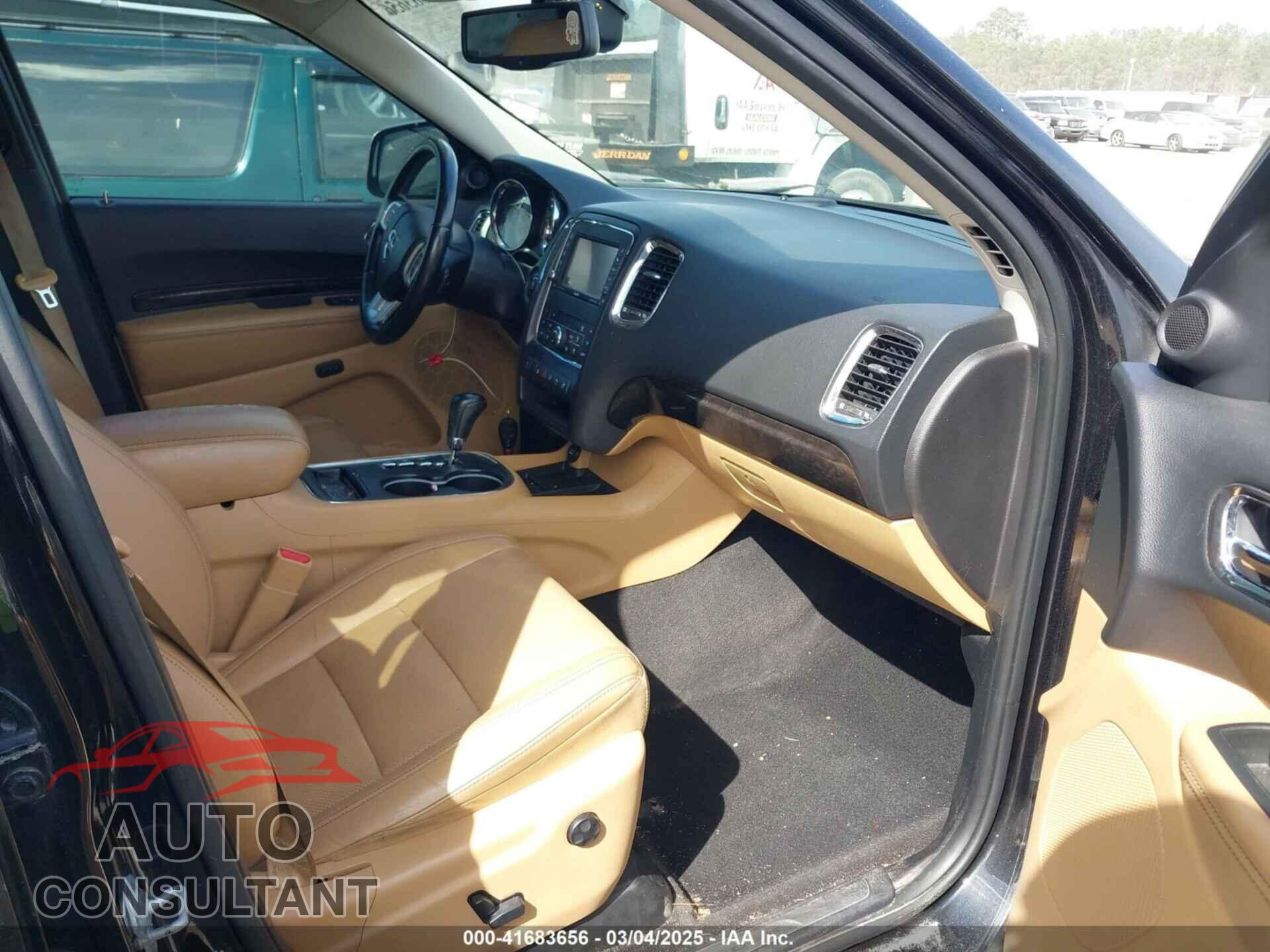 DODGE DURANGO 2012 - 1C4RDHEG3CC266860