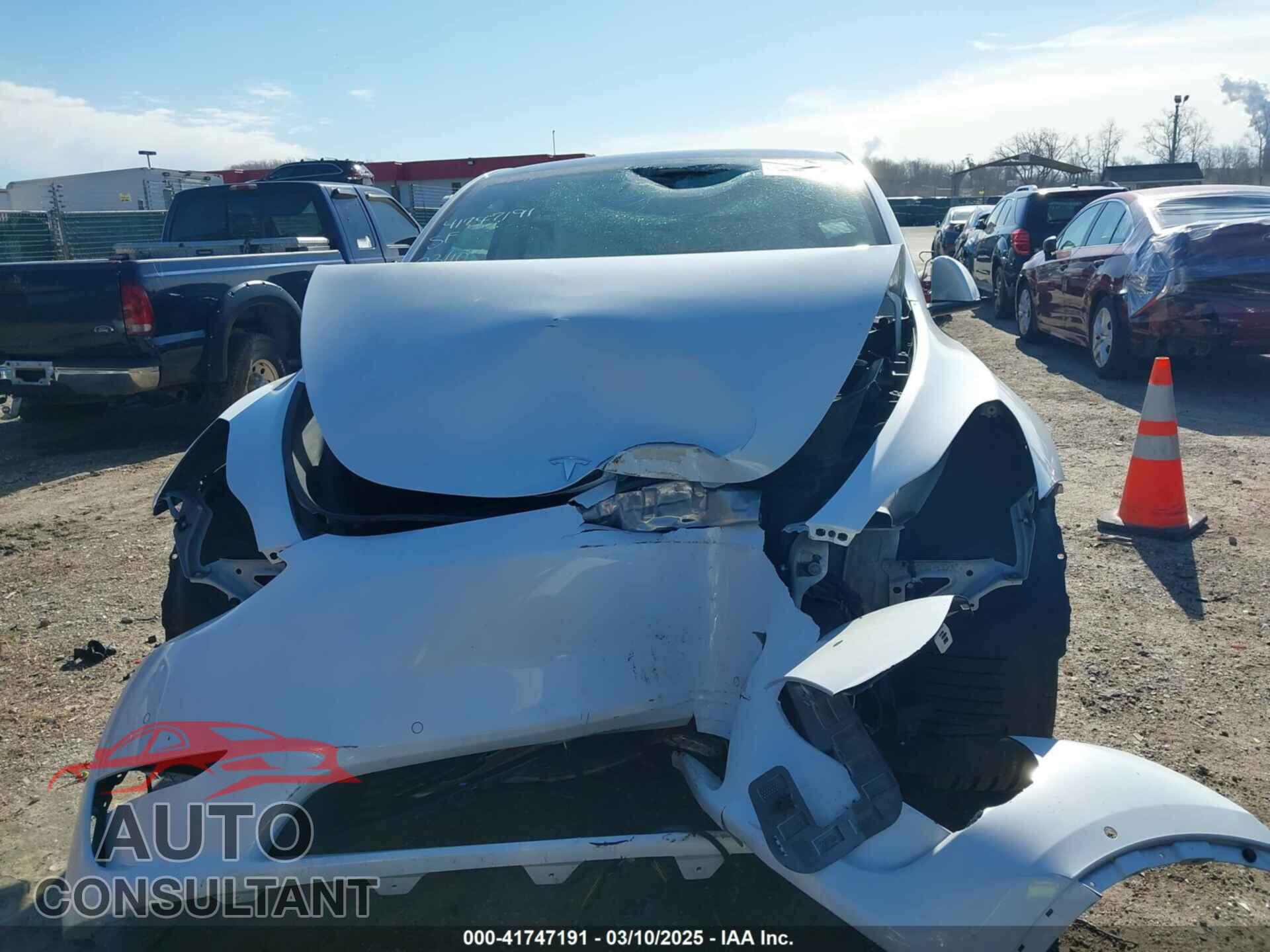 TESLA MODEL Y 2022 - 7SAYGDEE5NF444643