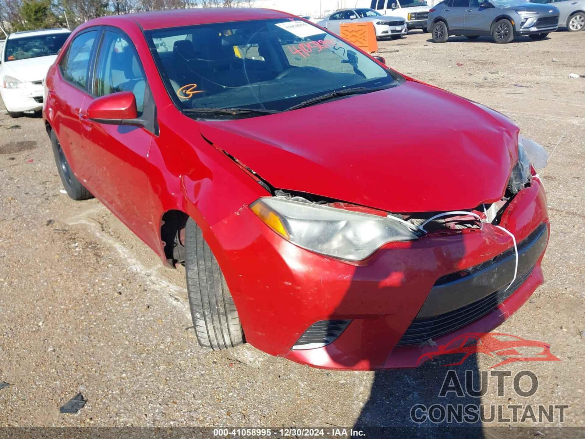 TOYOTA COROLLA 2016 - 2T1BURHE3GC683927