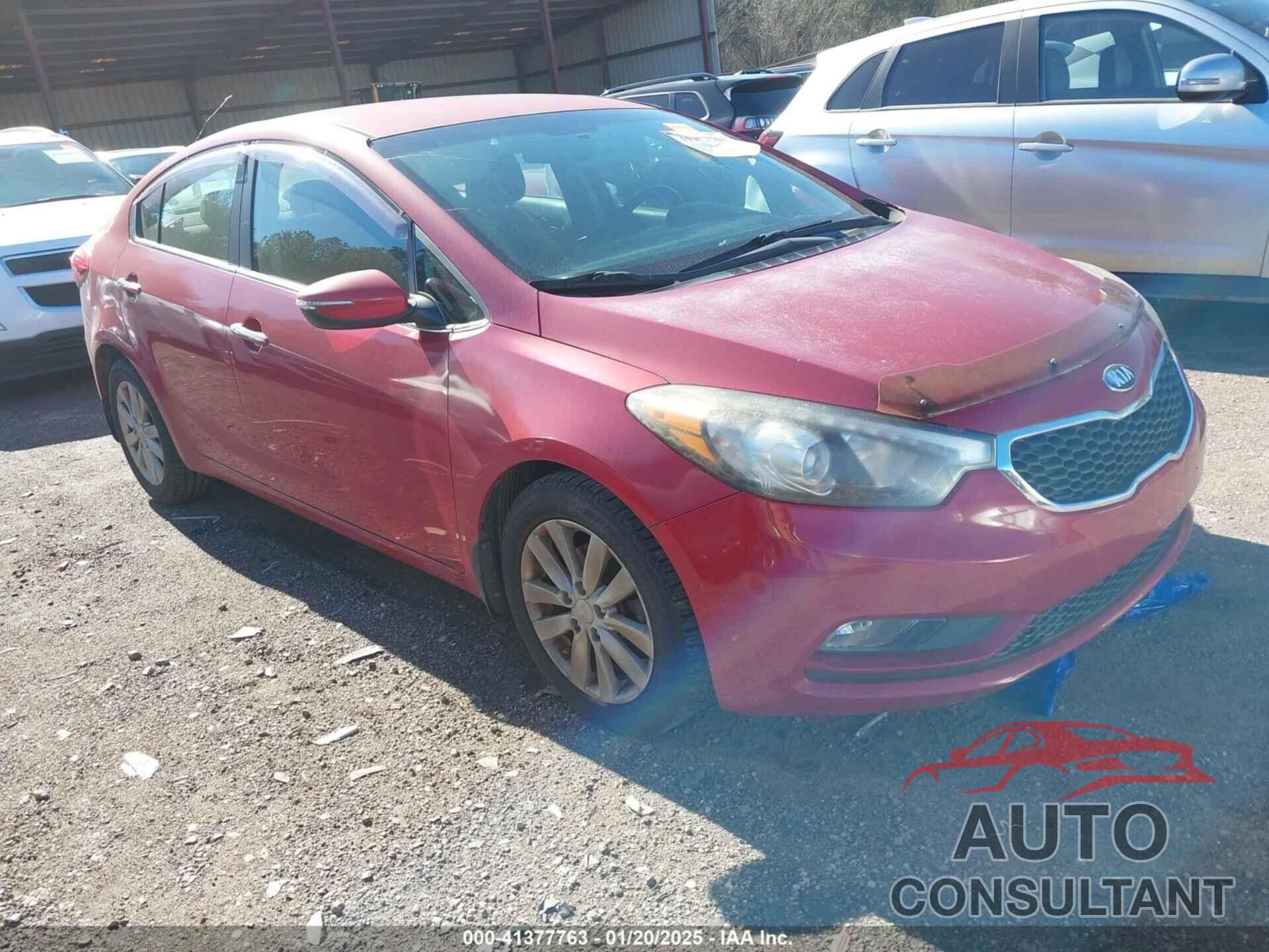 KIA FORTE 2014 - KNAFX4A81E5096259