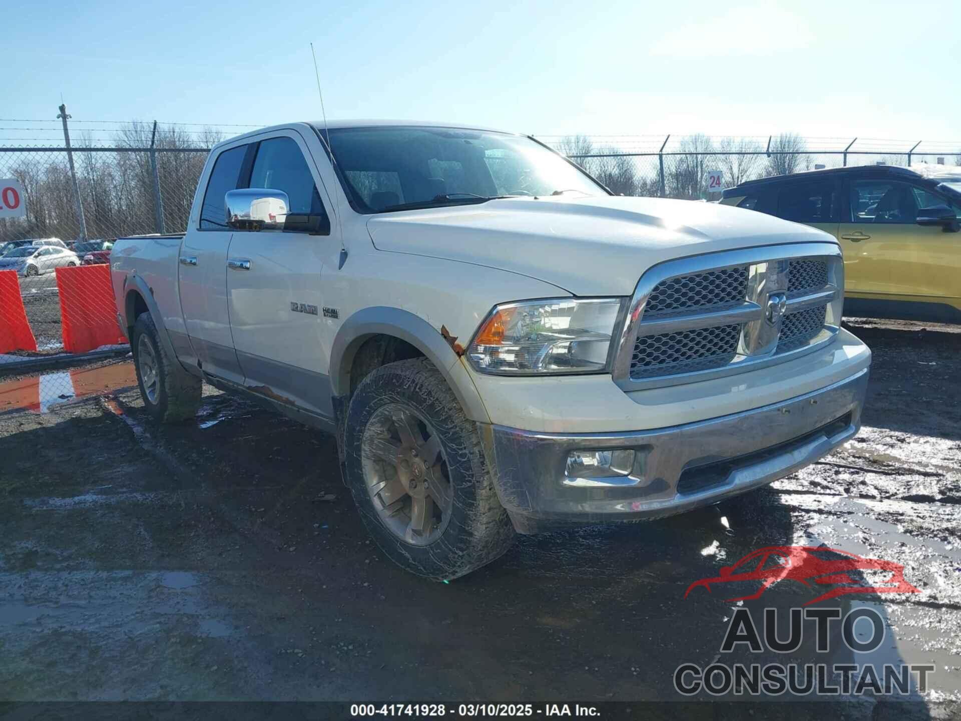 DODGE RAM 1500 2009 - 1D3HV18T19S704077