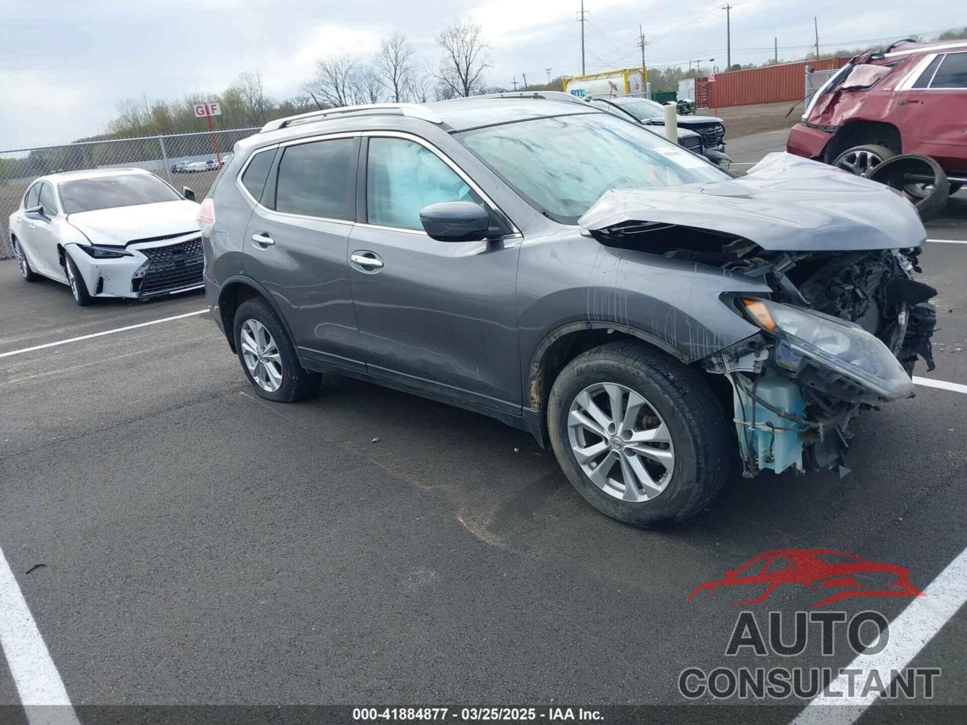 NISSAN ROGUE 2016 - KNMAT2MT1GP637248