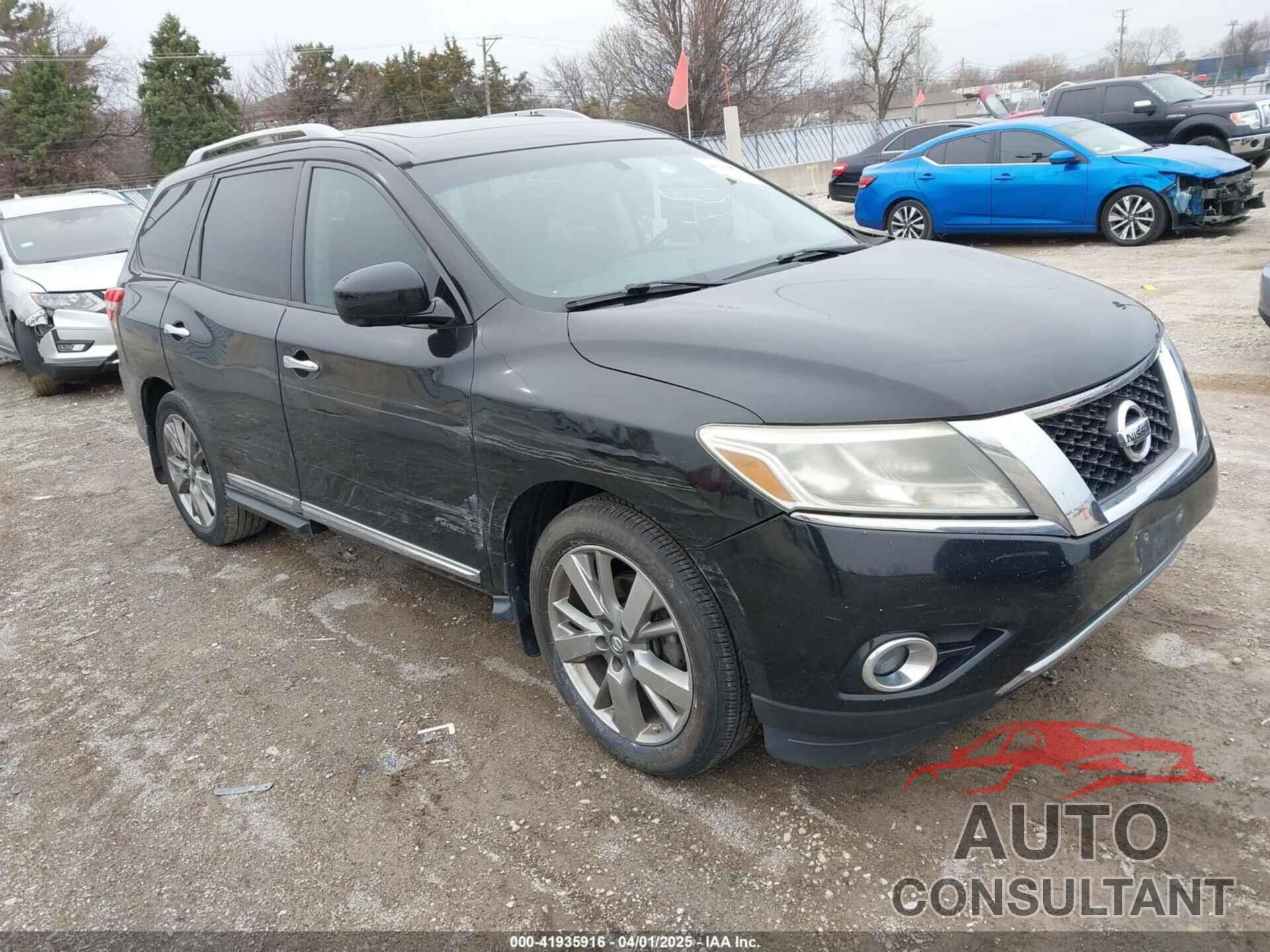 NISSAN PATHFINDER HYBRID 2014 - 5N1CR2MM5EC650035