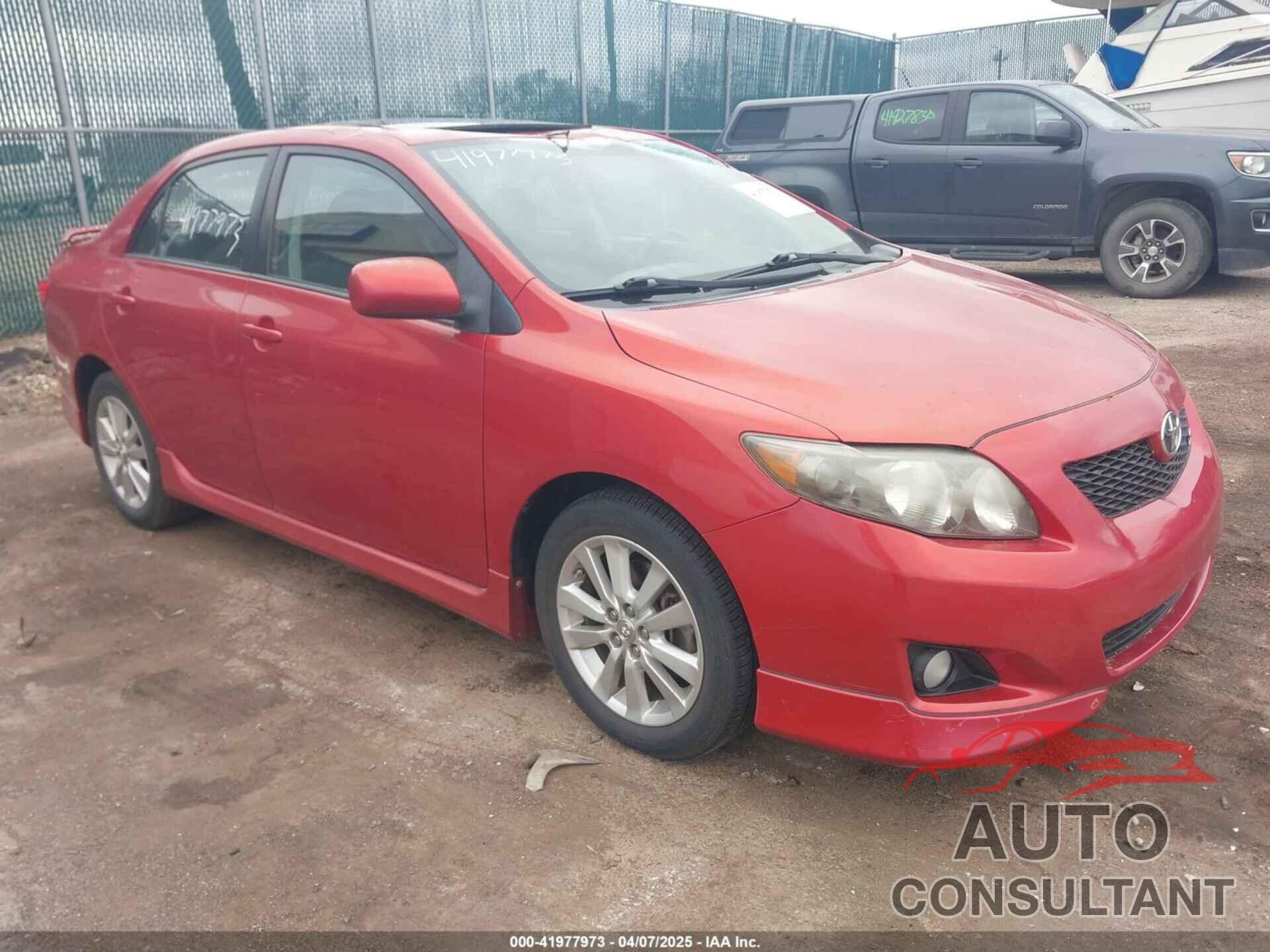 TOYOTA COROLLA 2010 - 1NXBU4EE8AZ268292