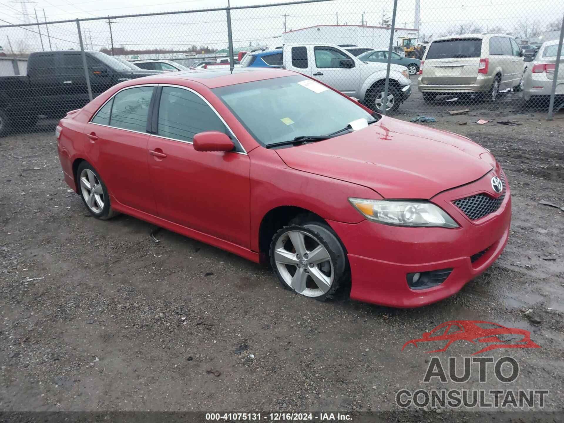 TOYOTA CAMRY 2011 - 4T1BF3EK3BU670393