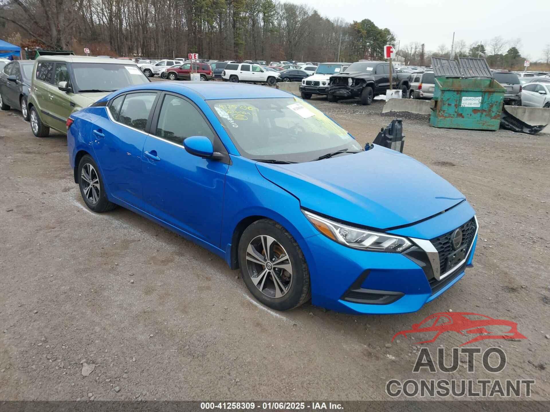 NISSAN SENTRA 2021 - 3N1AB8CV7MY287324