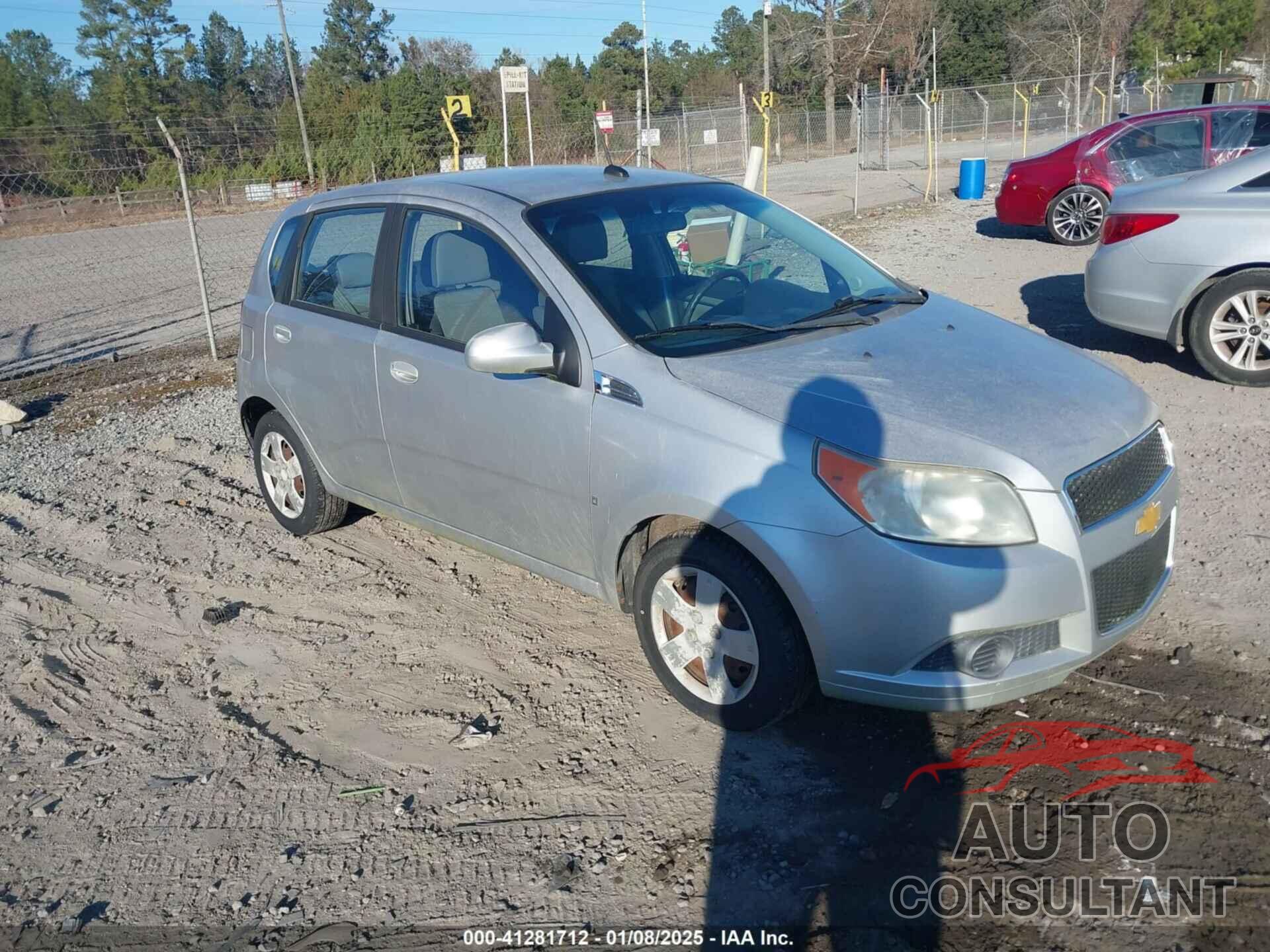 CHEVROLET AVEO 2009 - KL1TD66E49B302519