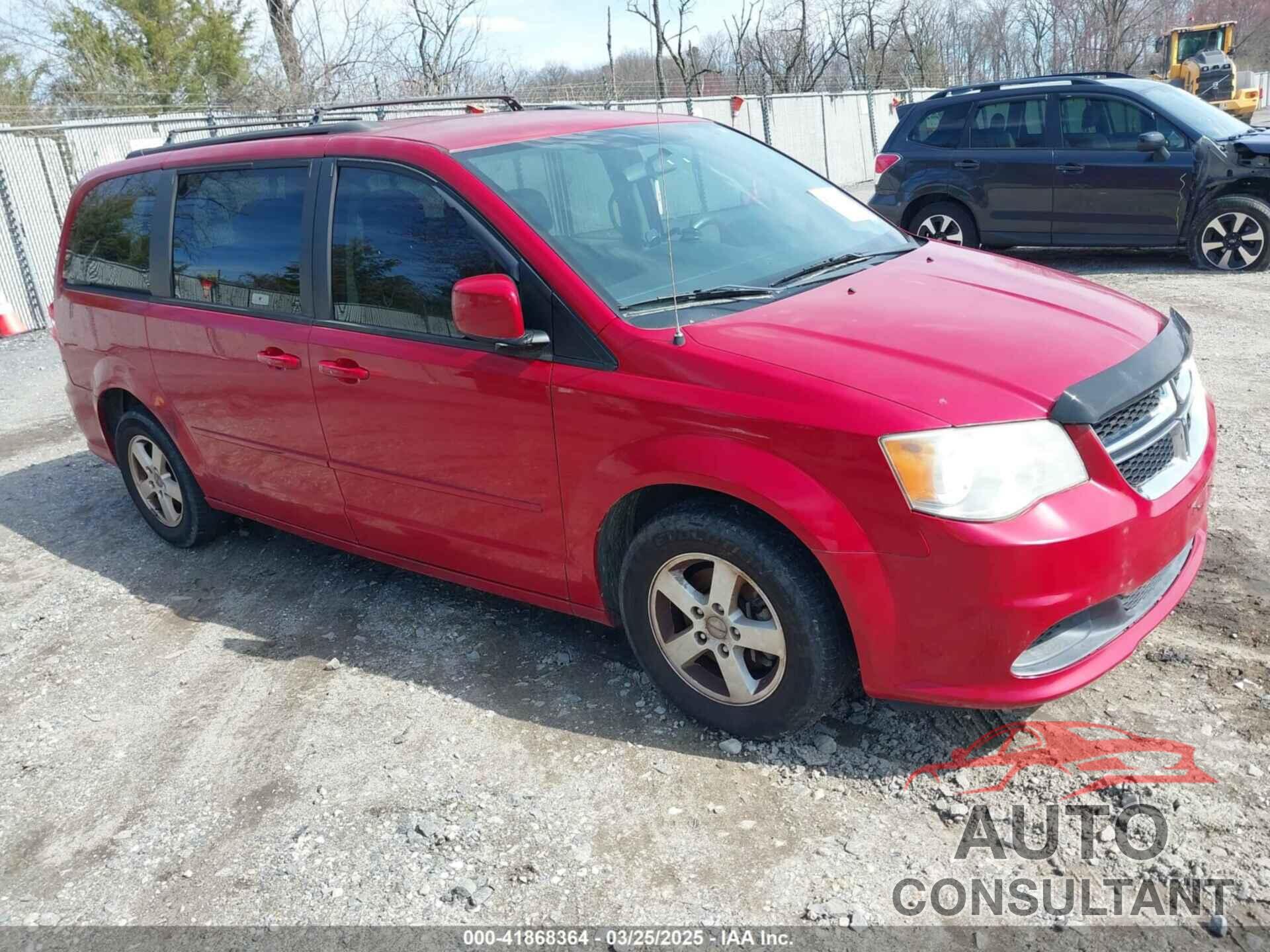 DODGE GRAND CARAVAN 2012 - 2C4RDGCG2CR373273