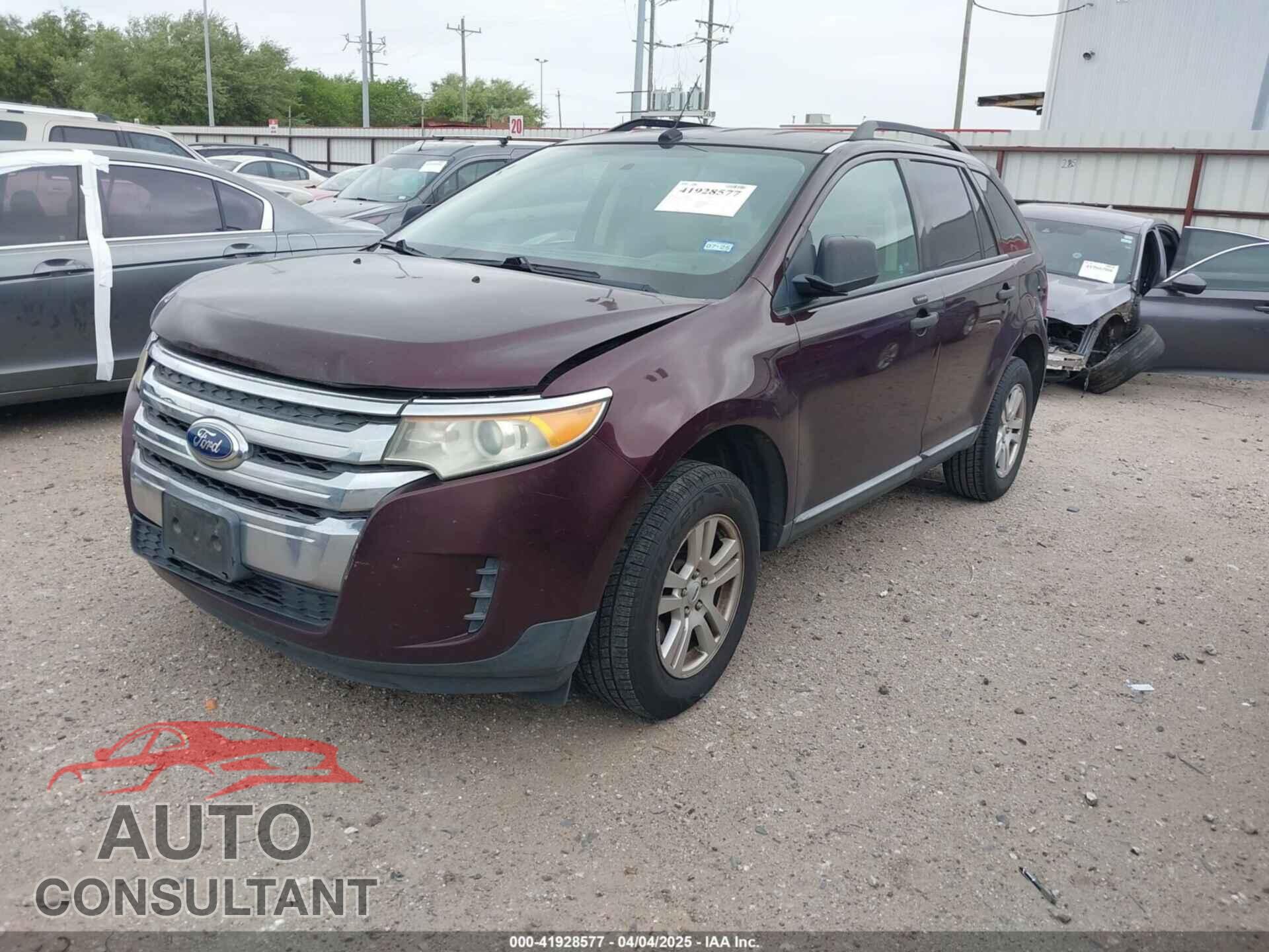 FORD EDGE 2011 - 2FMDK3GC2BBA45323