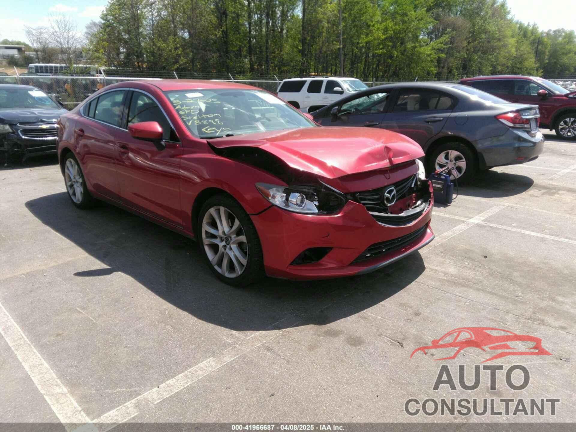MAZDA MAZDA6 2016 - JM1GJ1U54G1408898