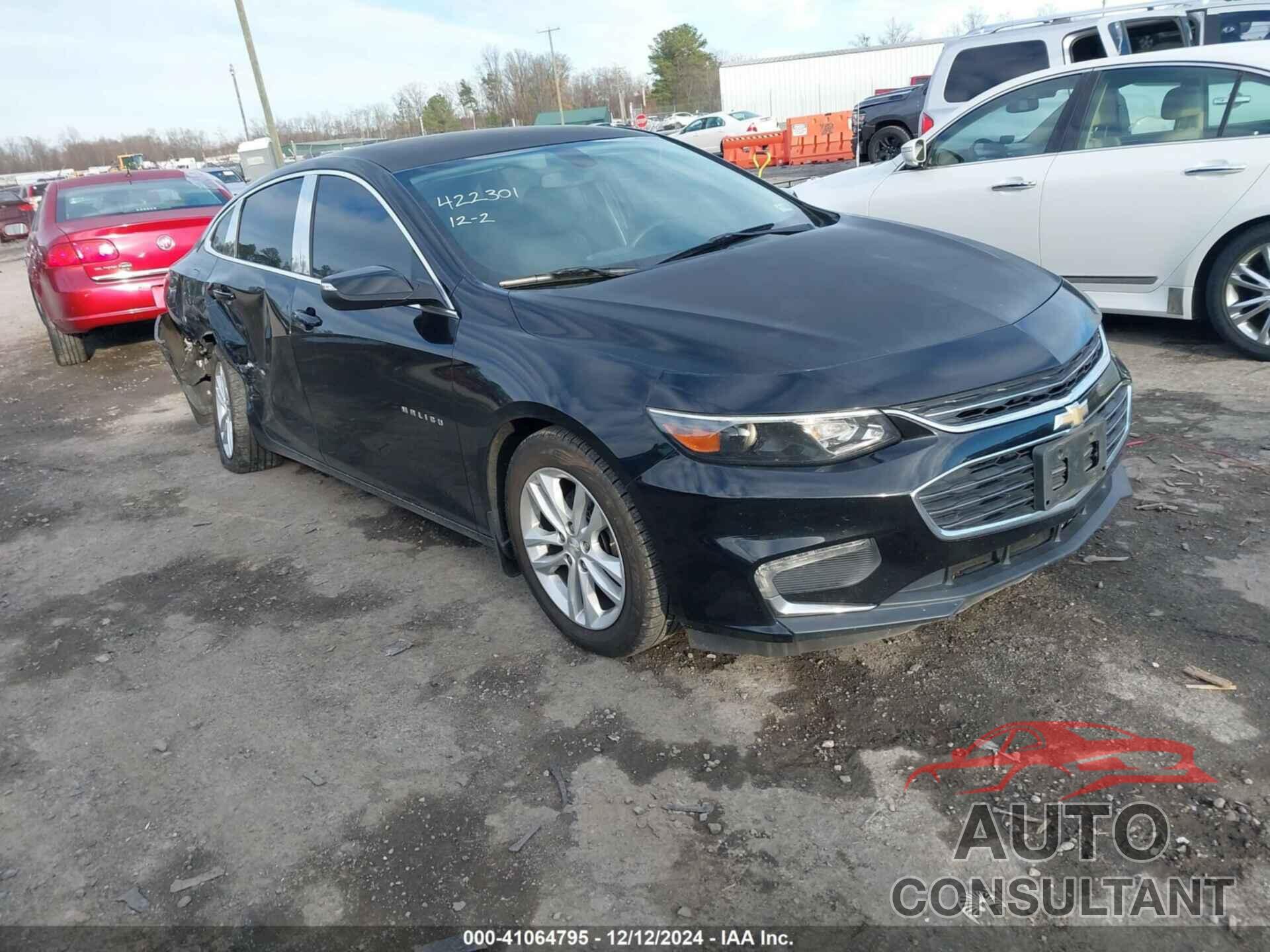 CHEVROLET MALIBU 2017 - 1G1ZE5ST8HF123916