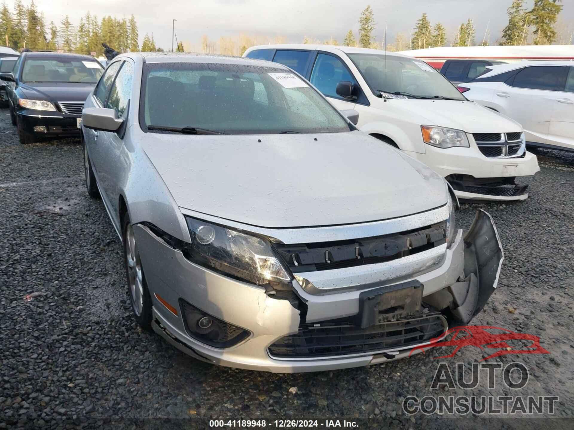 FORD FUSION 2012 - 3FAHP0HA3CR378528