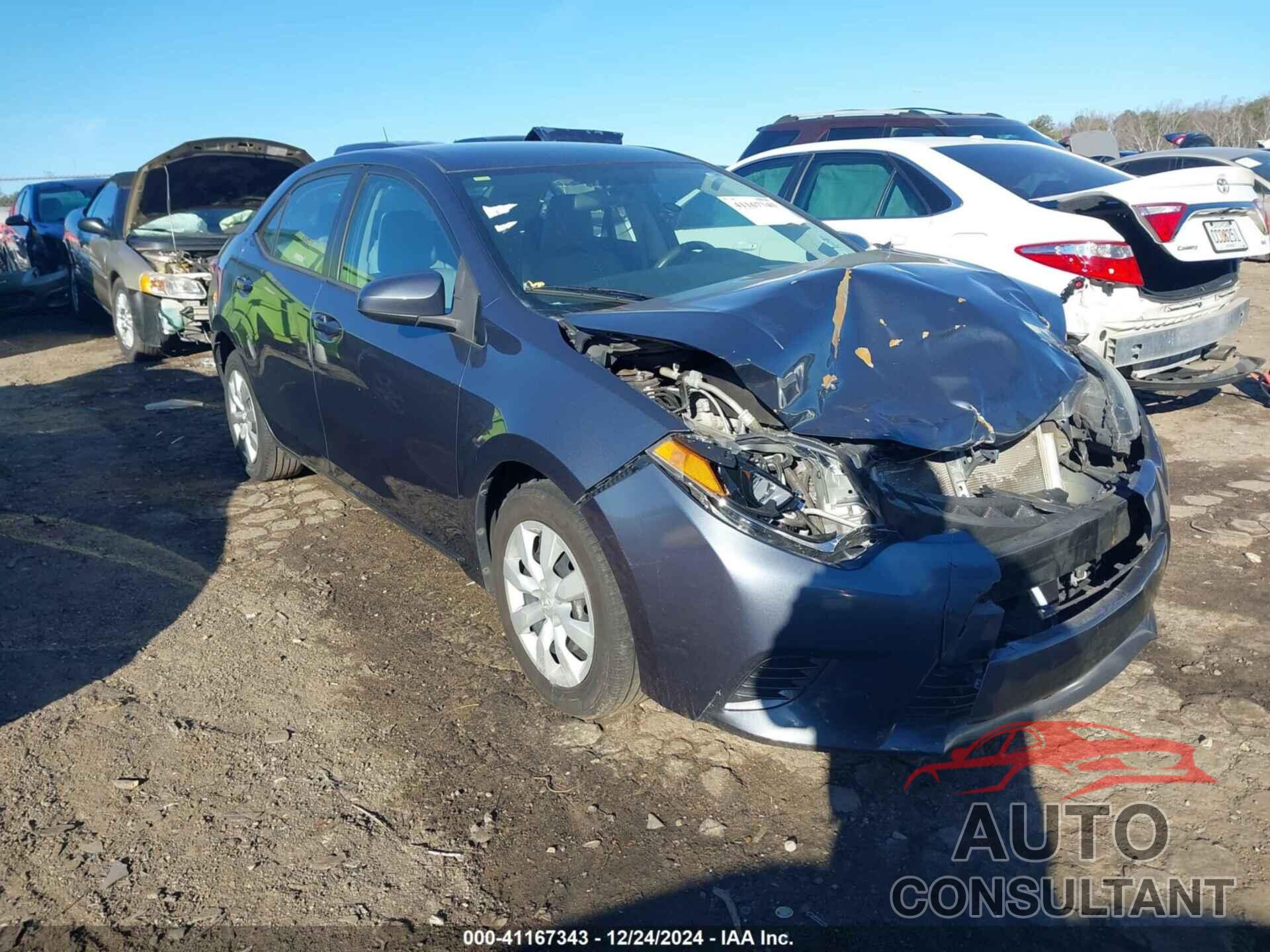 TOYOTA COROLLA 2016 - 2T1BURHE1GC631079