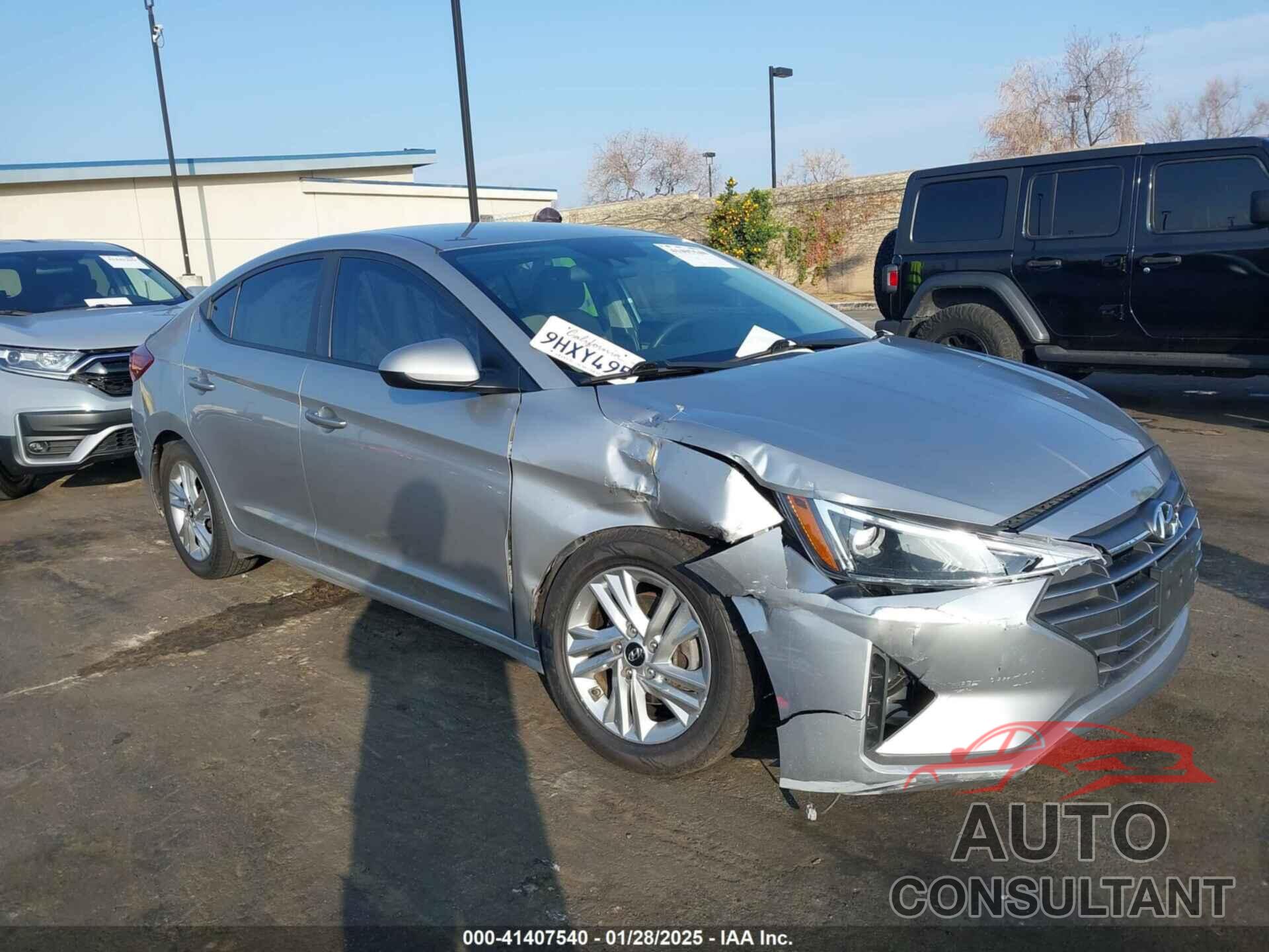 HYUNDAI ELANTRA 2020 - 5NPD84LF7LH614665