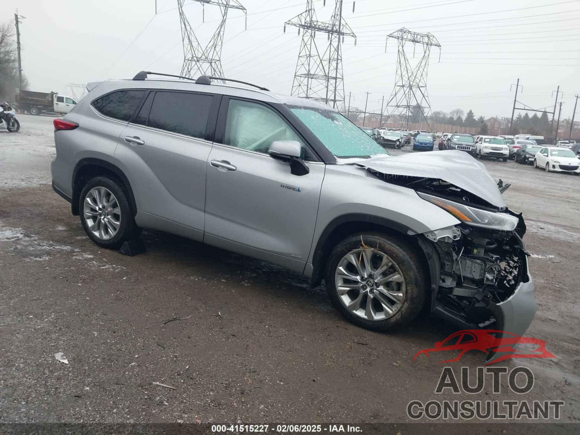 TOYOTA HIGHLANDER 2021 - 5TDXBRCH3MS520775