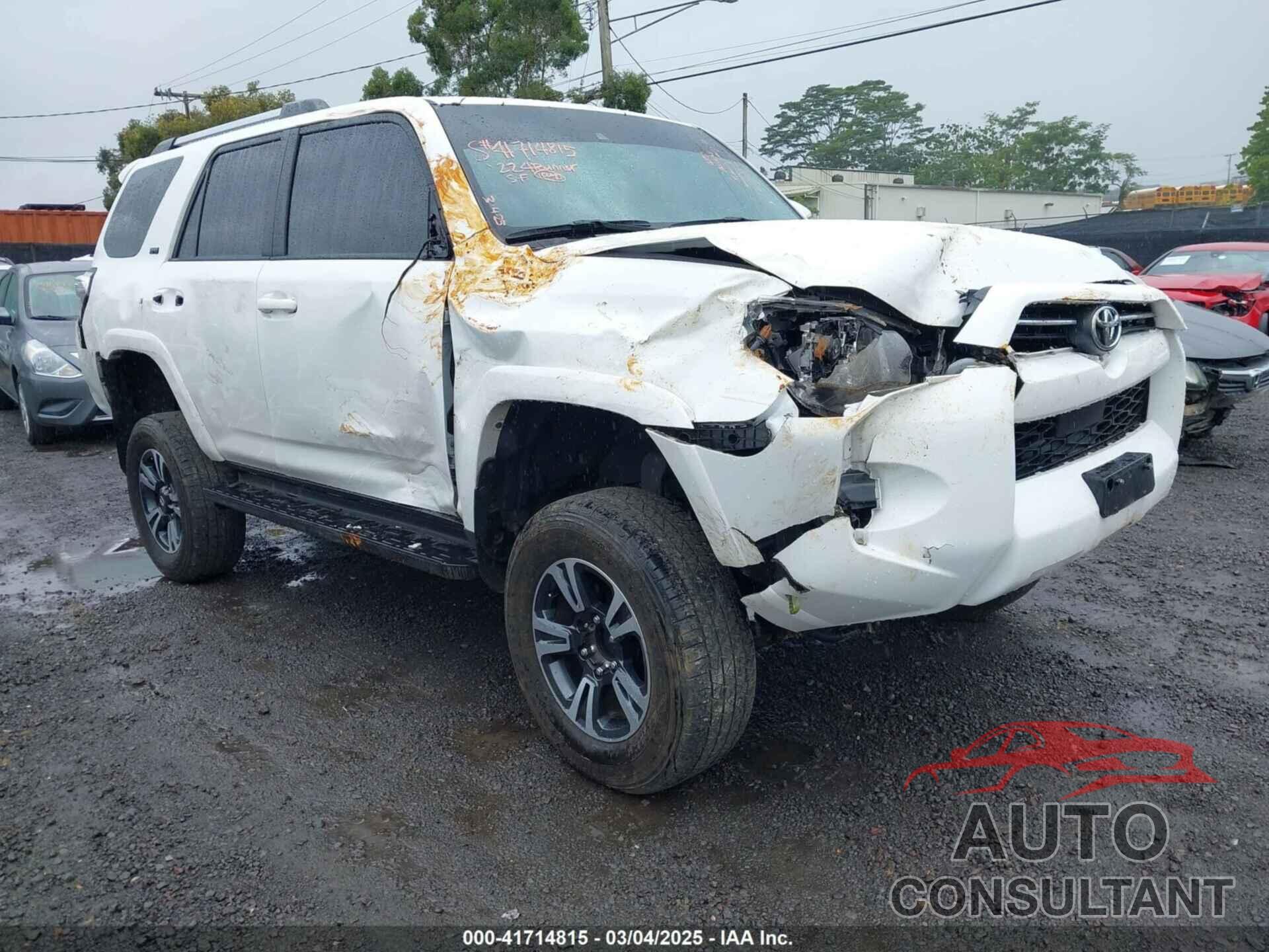 TOYOTA 4RUNNER 2022 - JTEMU5JR3N5987585