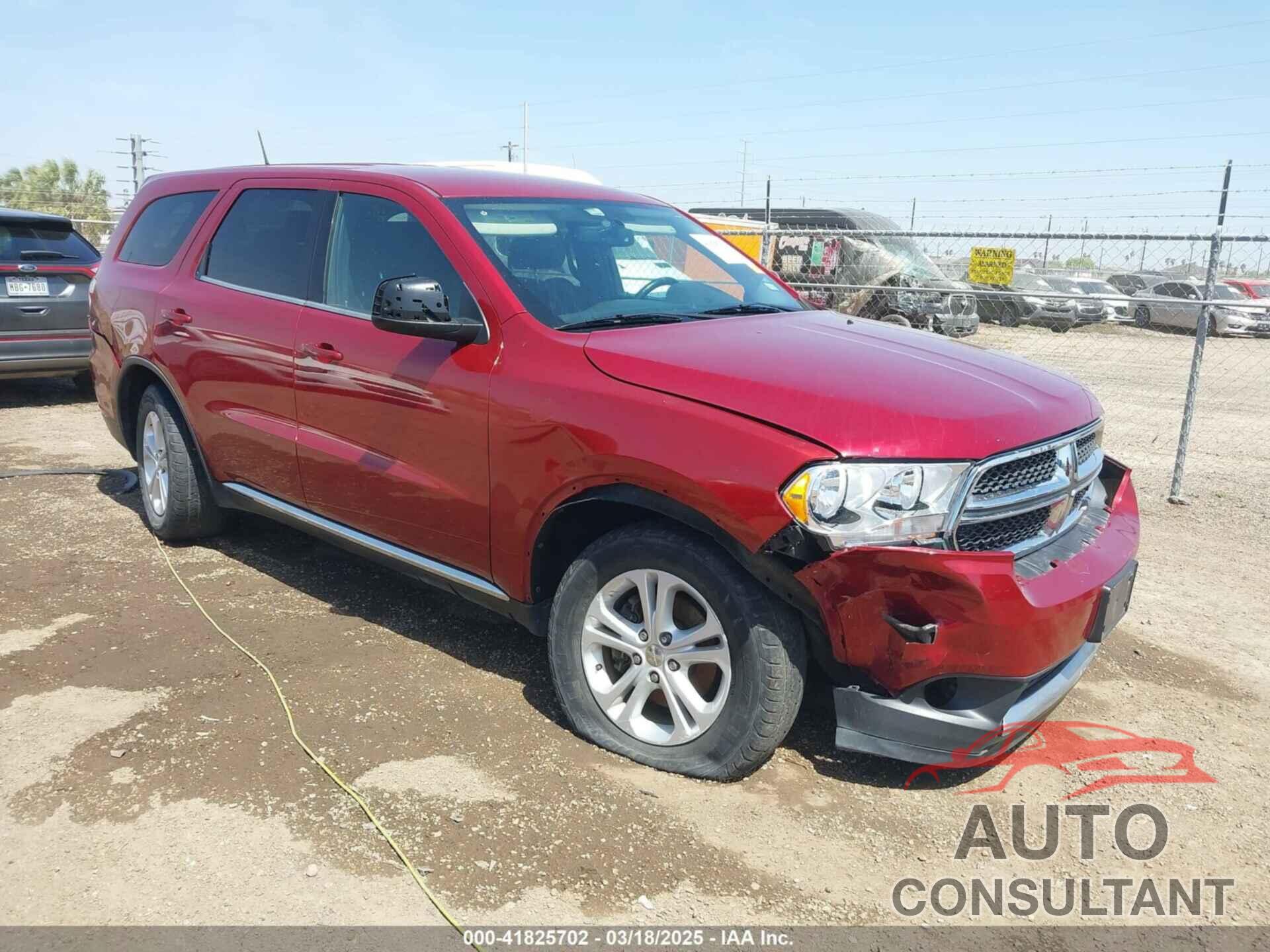 DODGE DURANGO 2013 - 1C4RDHAG8DC661916