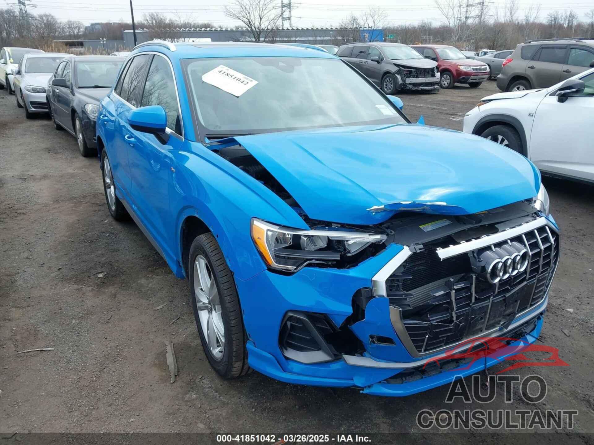 AUDI Q3 2020 - WA1DECF39L1013425