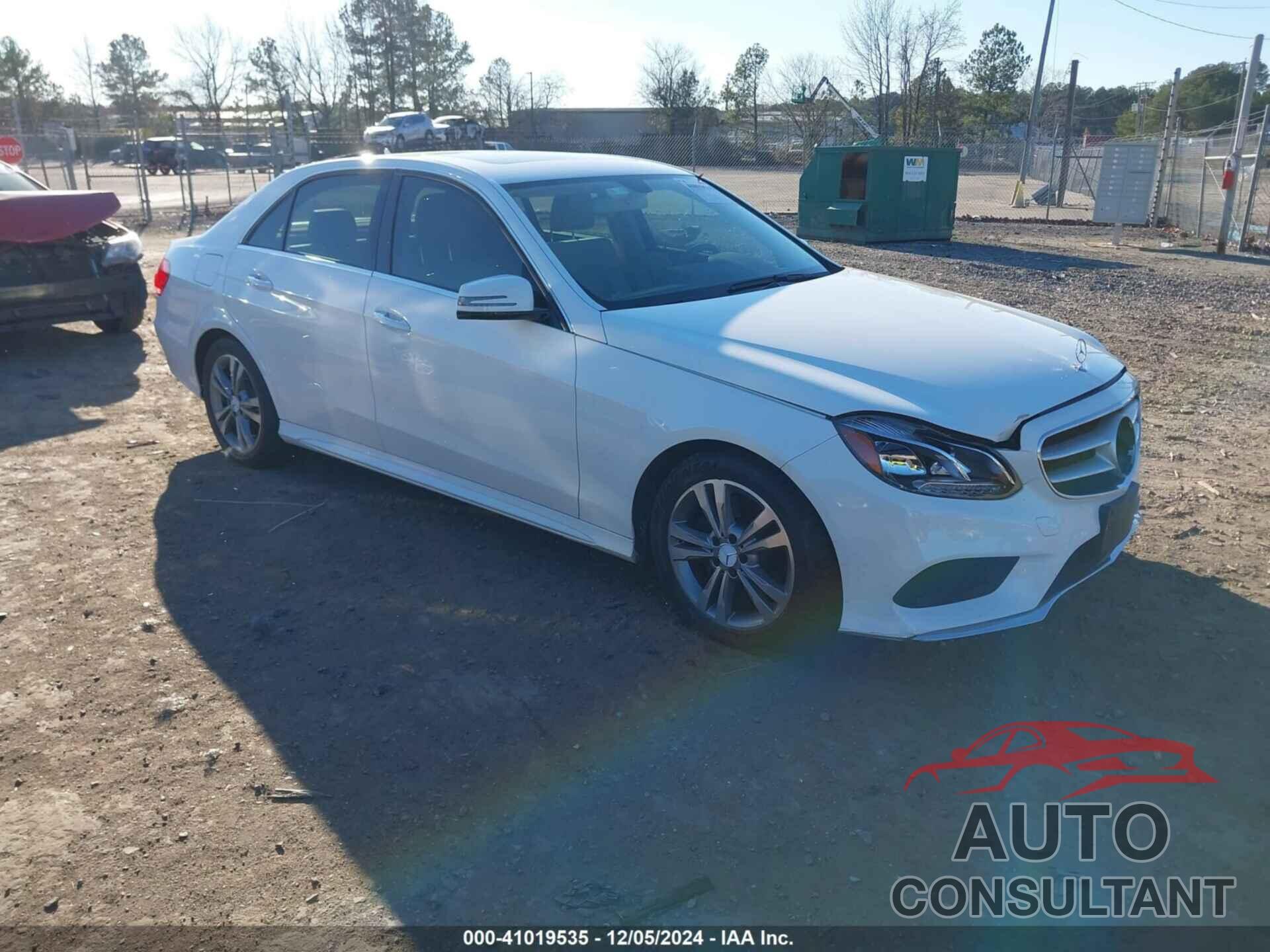 MERCEDES-BENZ E 350 2015 - WDDHF8JB1FB085059