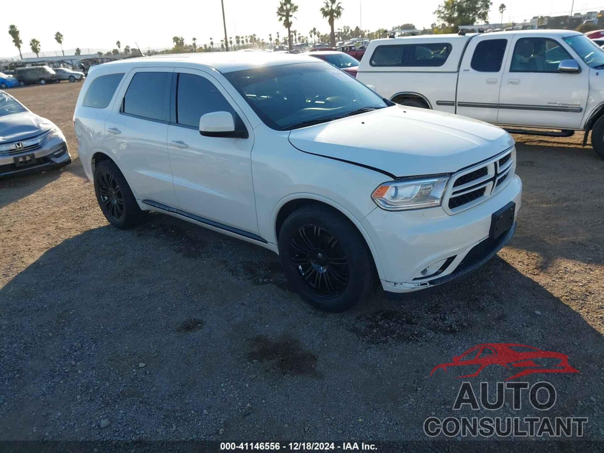 DODGE DURANGO 2012 - 1C4RDHAGXCC257238