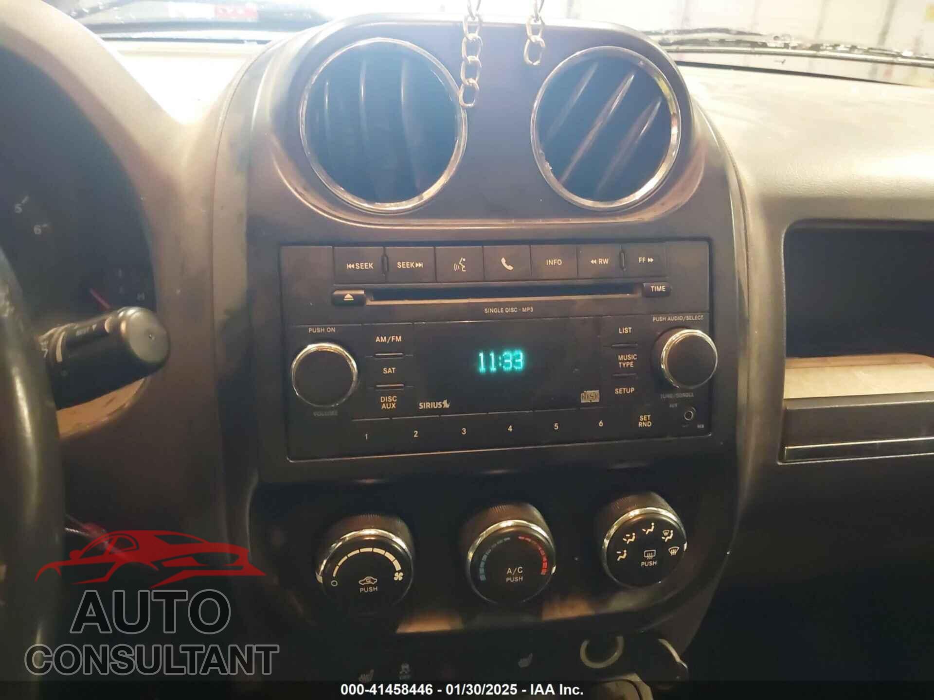 JEEP COMPASS 2011 - 1J4NF1FB6BD210885