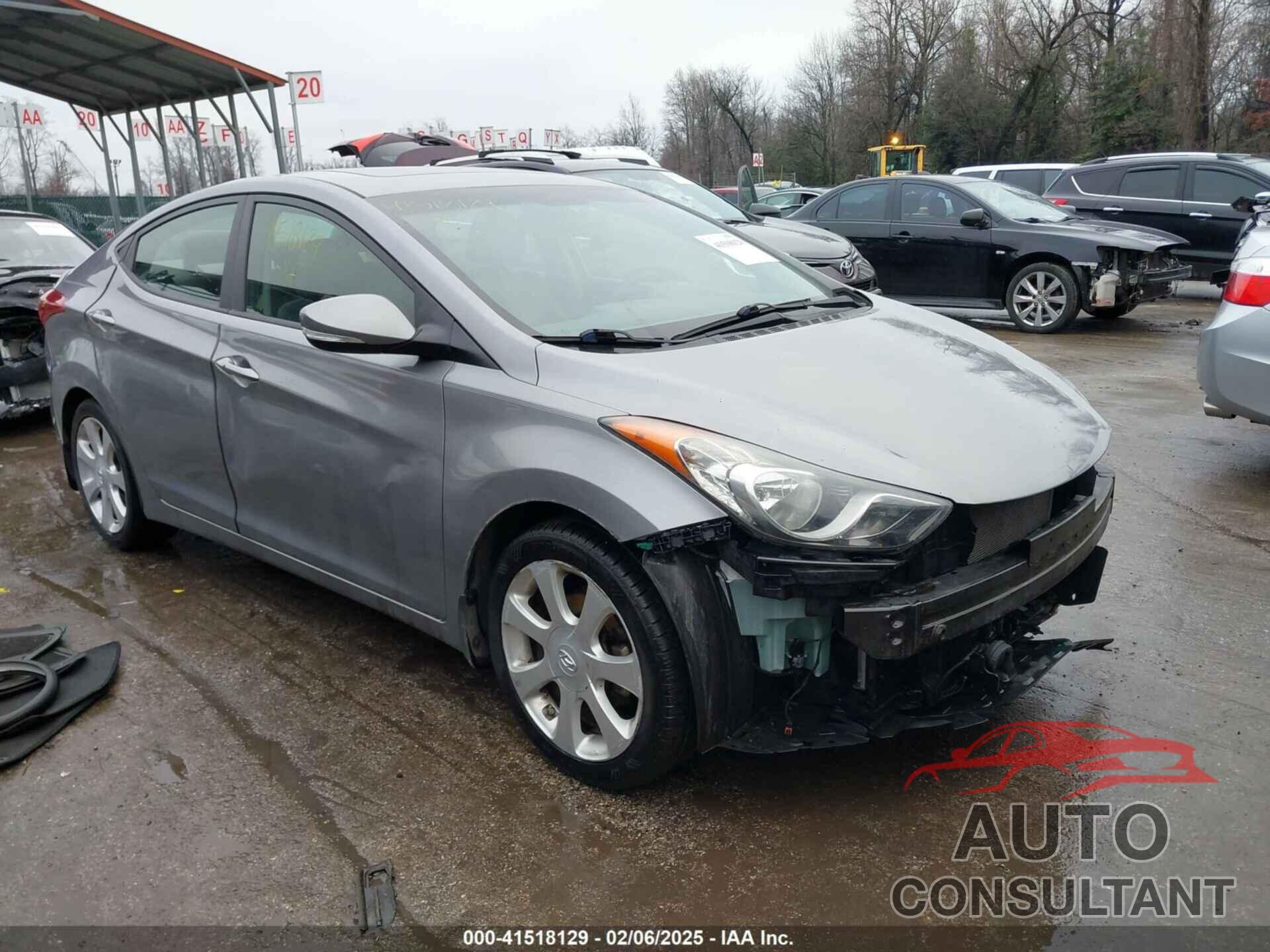 HYUNDAI ELANTRA 2013 - KMHDH4AE4DU520918