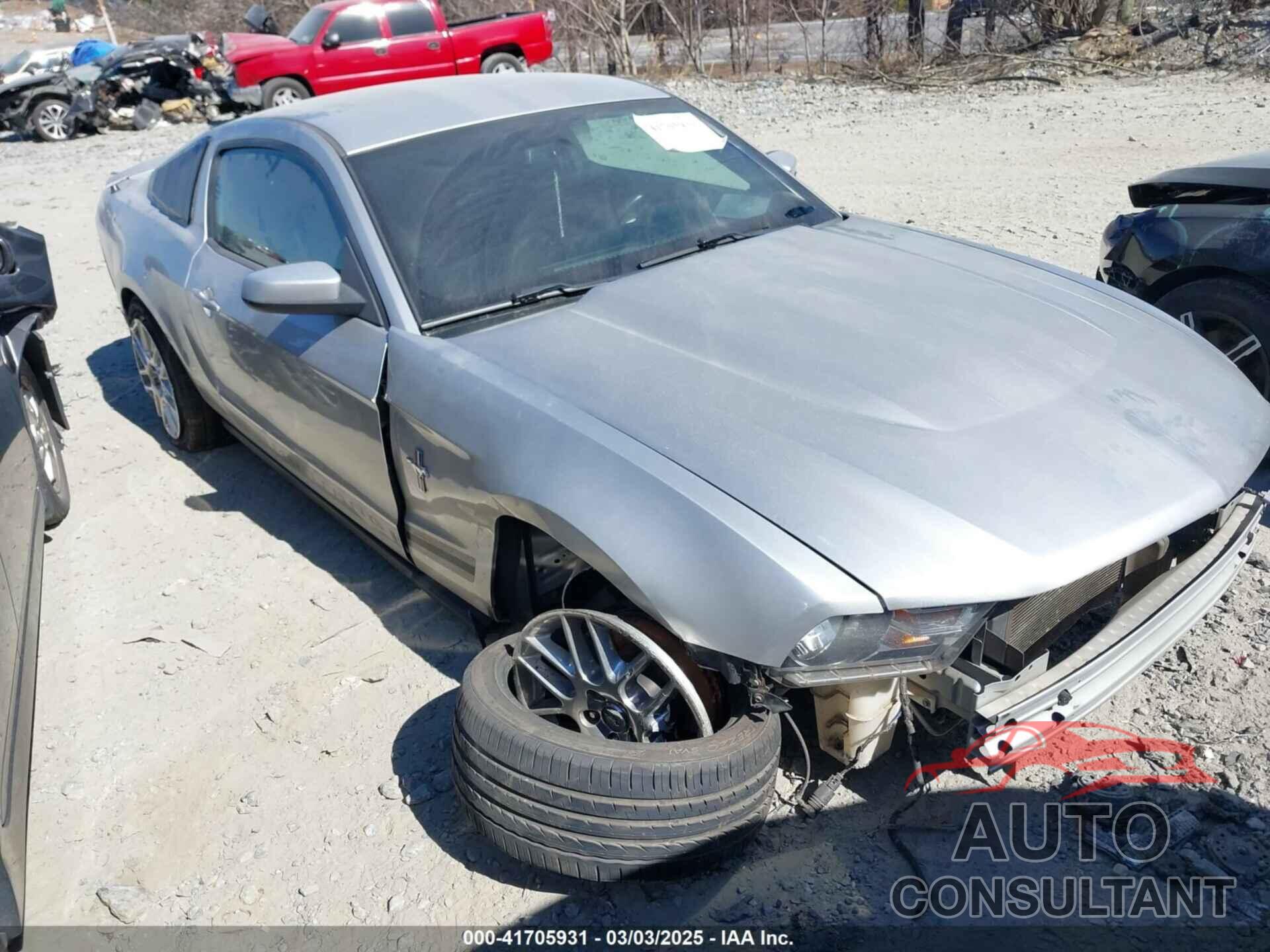 FORD MUSTANG 2012 - 1ZVBP8AM1C5265745