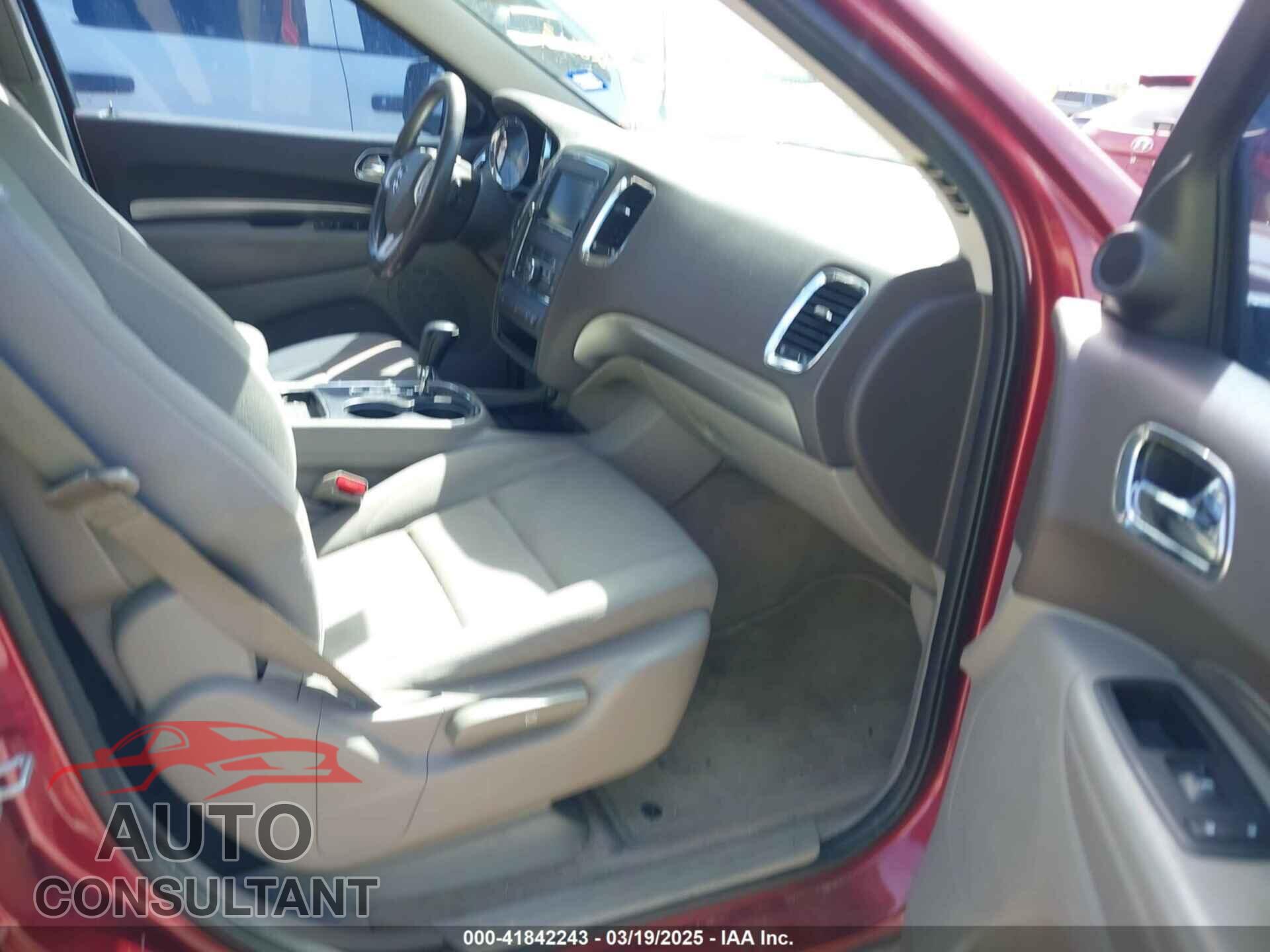 DODGE DURANGO 2013 - 1C4RDHAGXDC657365