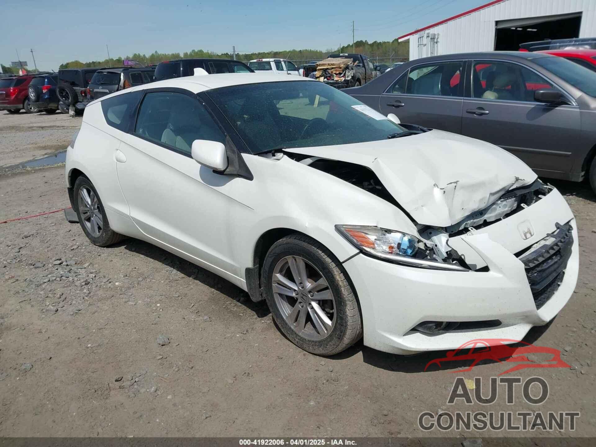 HONDA CR-Z 2011 - JHMZF1D62BS006754