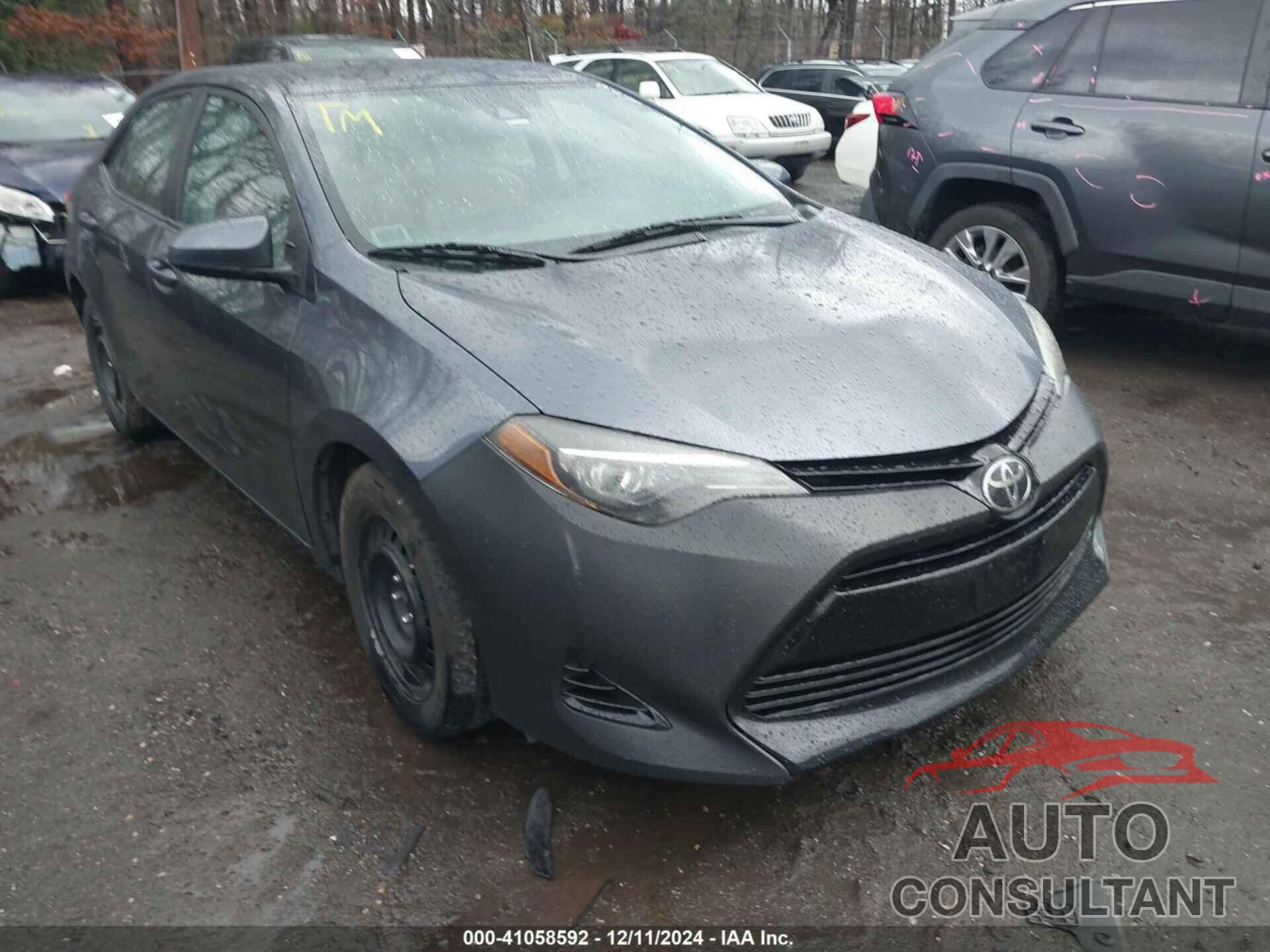 TOYOTA COROLLA 2017 - 2T1BURHE5HC837474