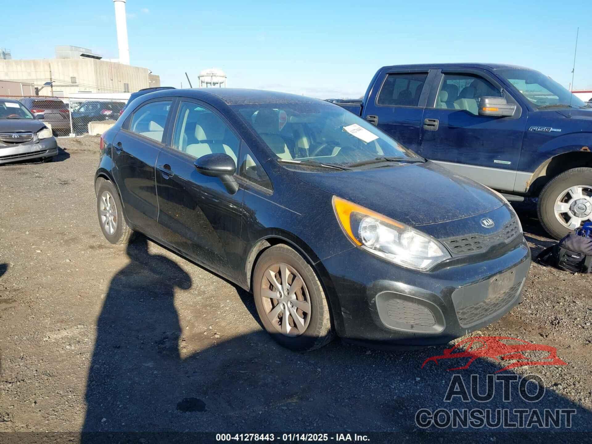 KIA RIO 2013 - KNADM5A30D6287710