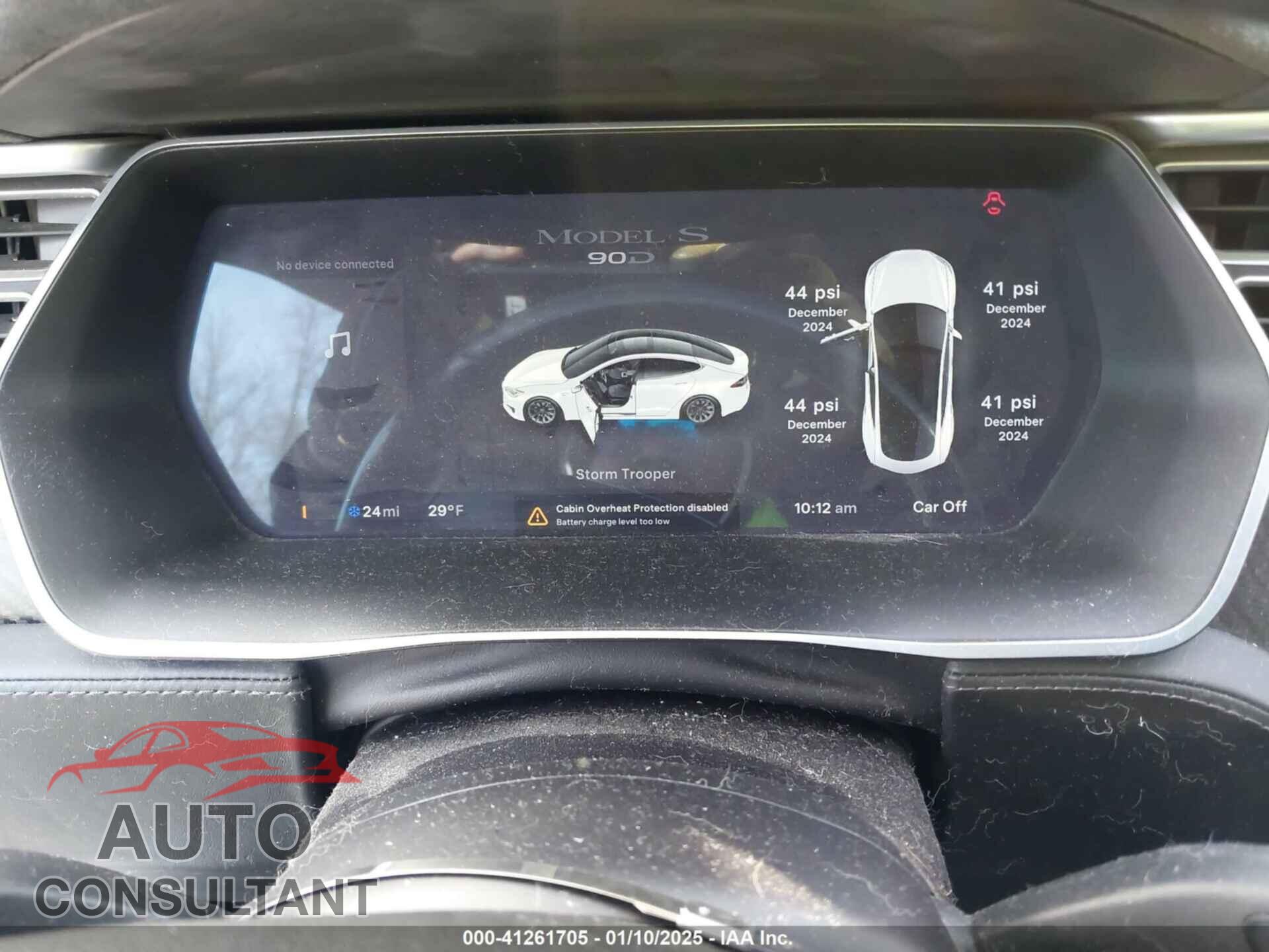 TESLA MODEL S 2016 - 5YJSA1E27GF140919