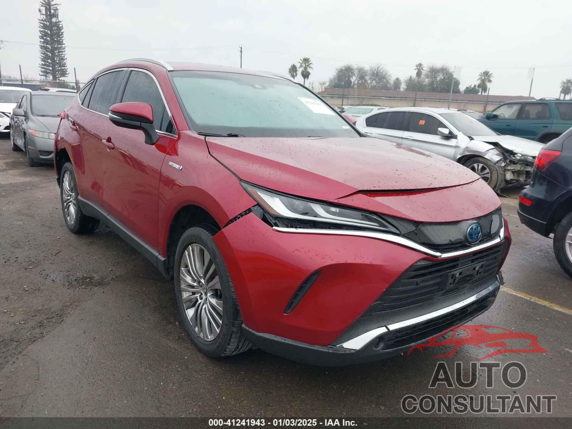 TOYOTA VENZA 2021 - JTEAAAAH8MJ070885