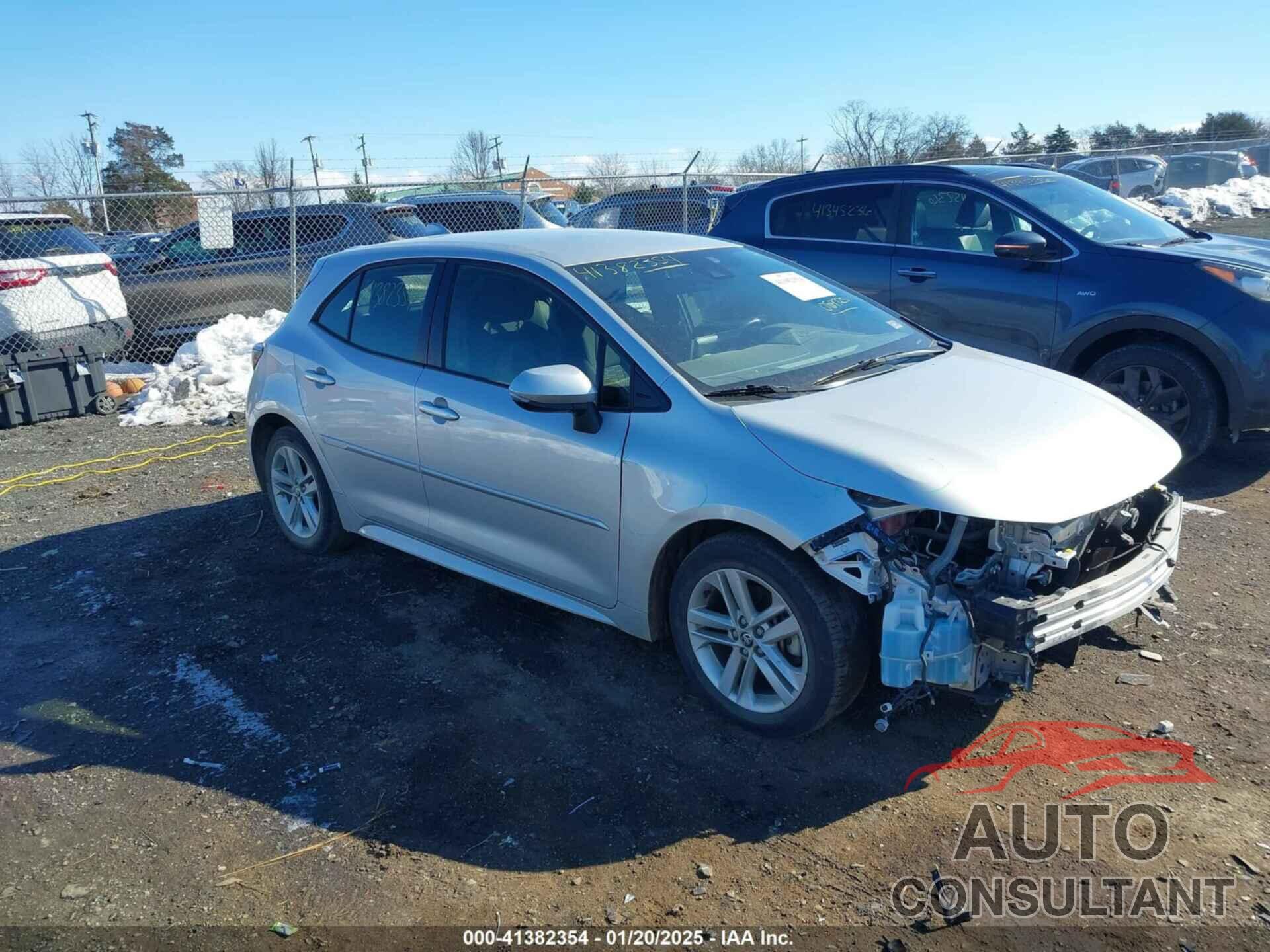 TOYOTA COROLLA 2019 - JTNK4RBE8K3059725
